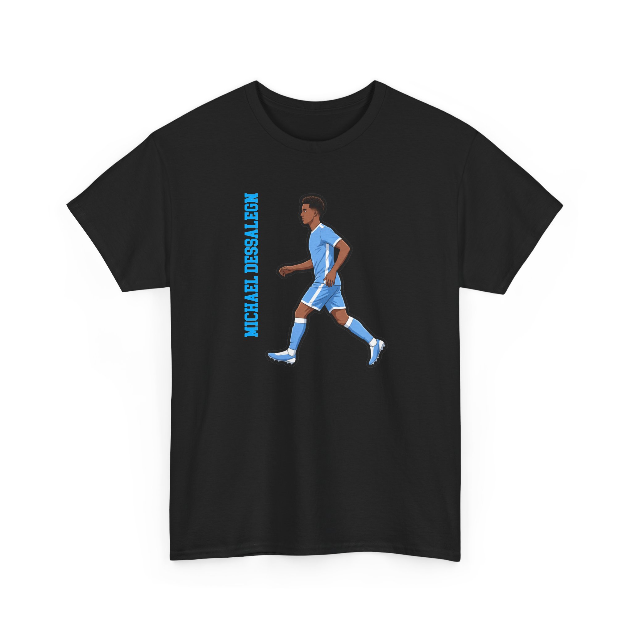 Tee — character_name_vertical in Black