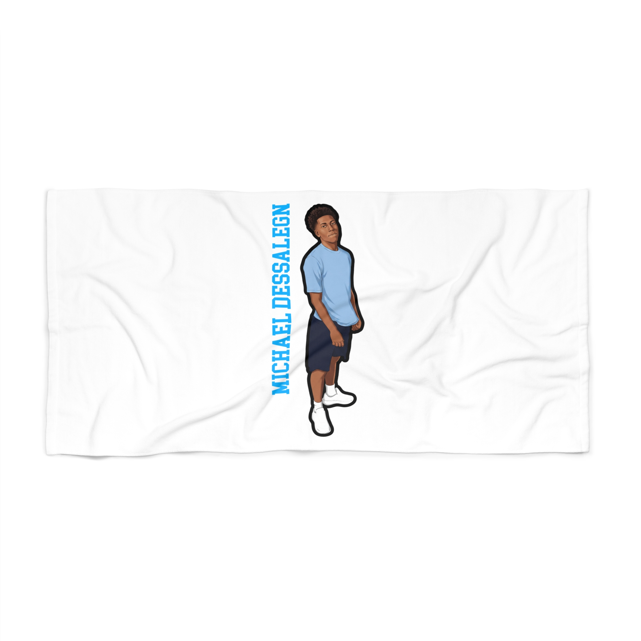 Beach Towel — character_name_vertical in Classic