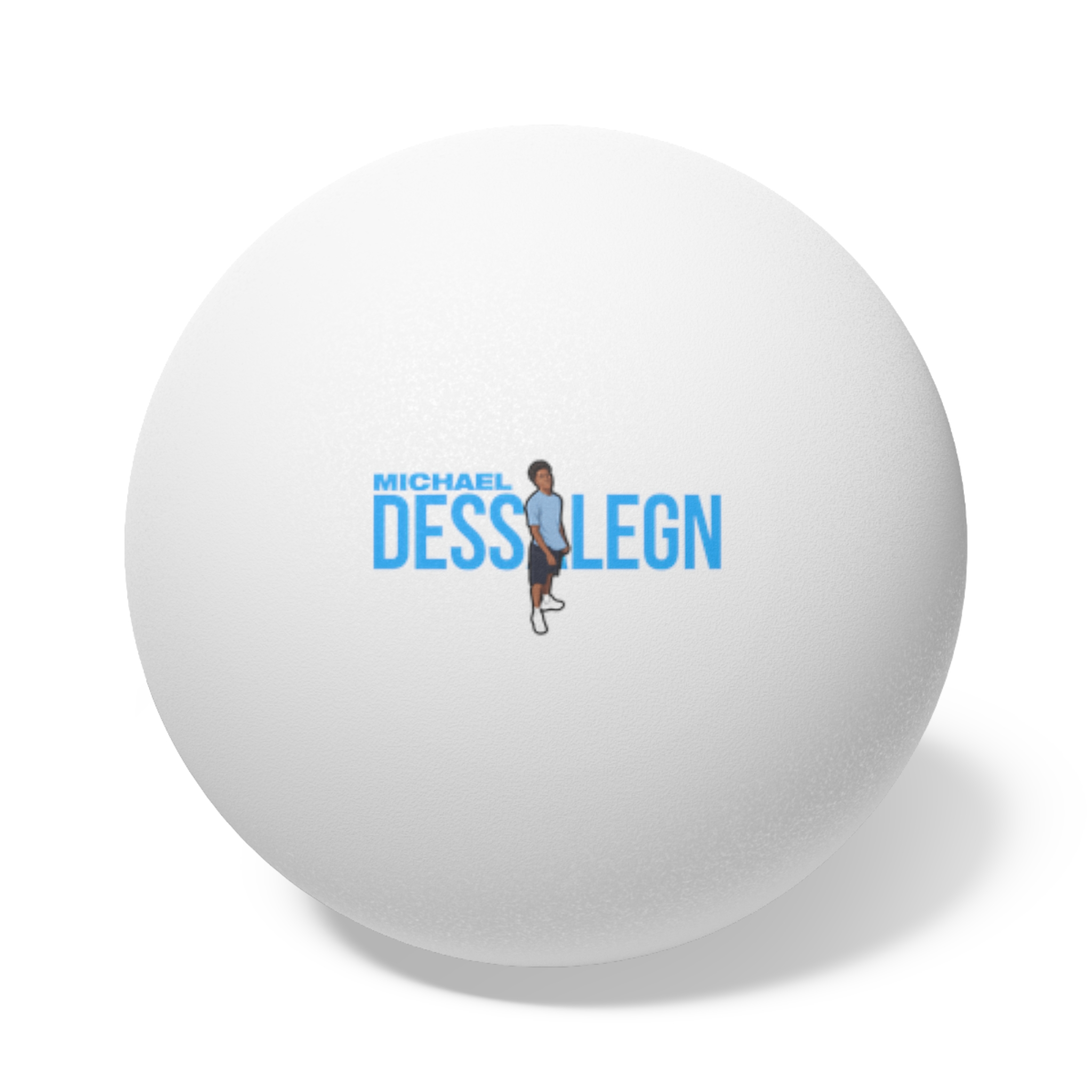 Ping Pong Balls, 6 pcs — character_player_name in White