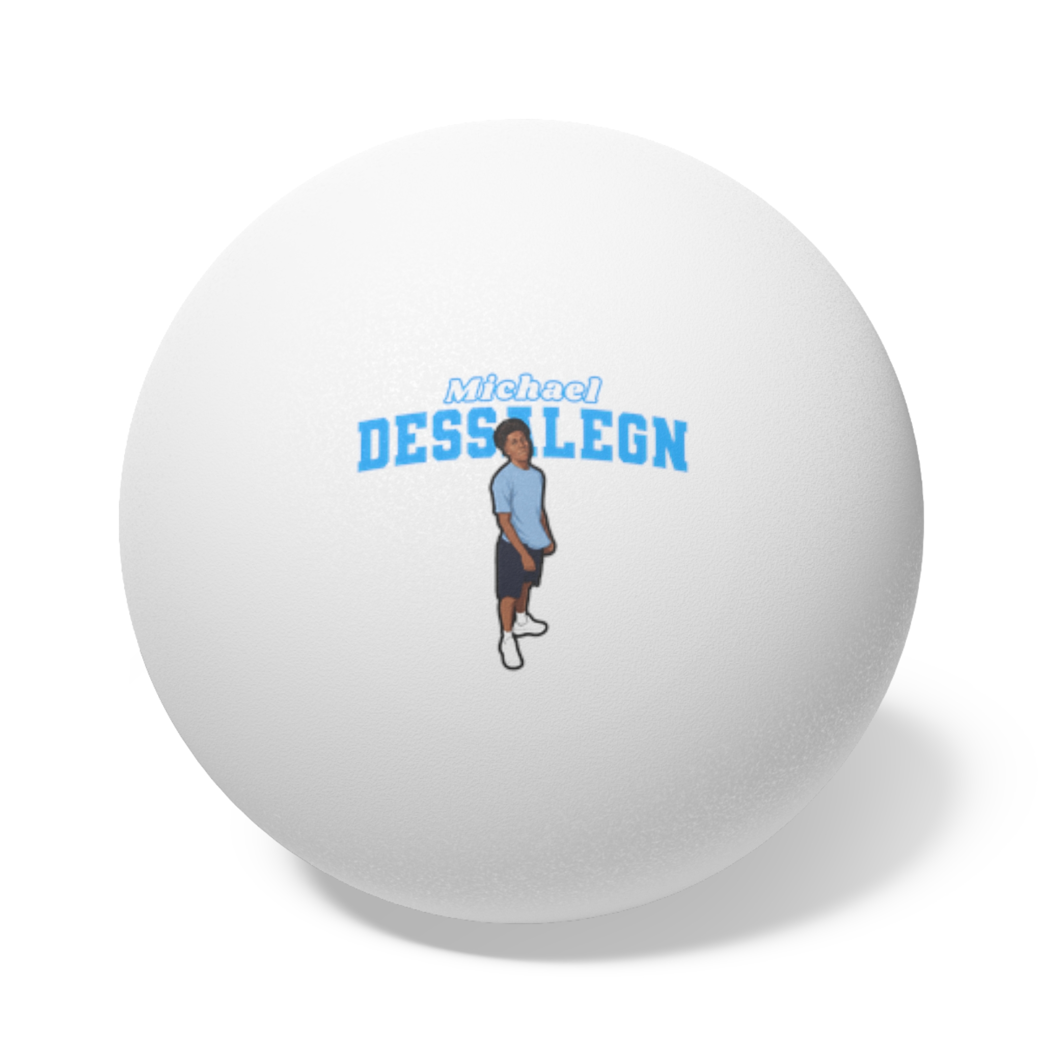Ping Pong Balls, 6 pcs — character_name_arch in White