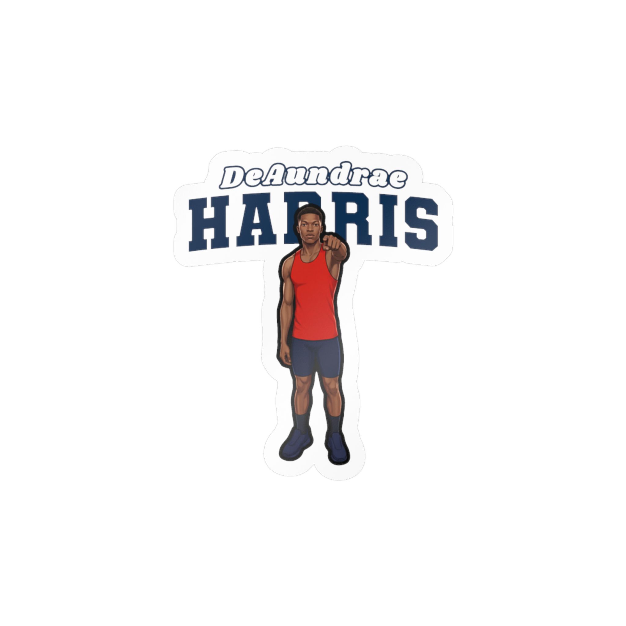 Vinyl Sticker — character_name_arch in Classic