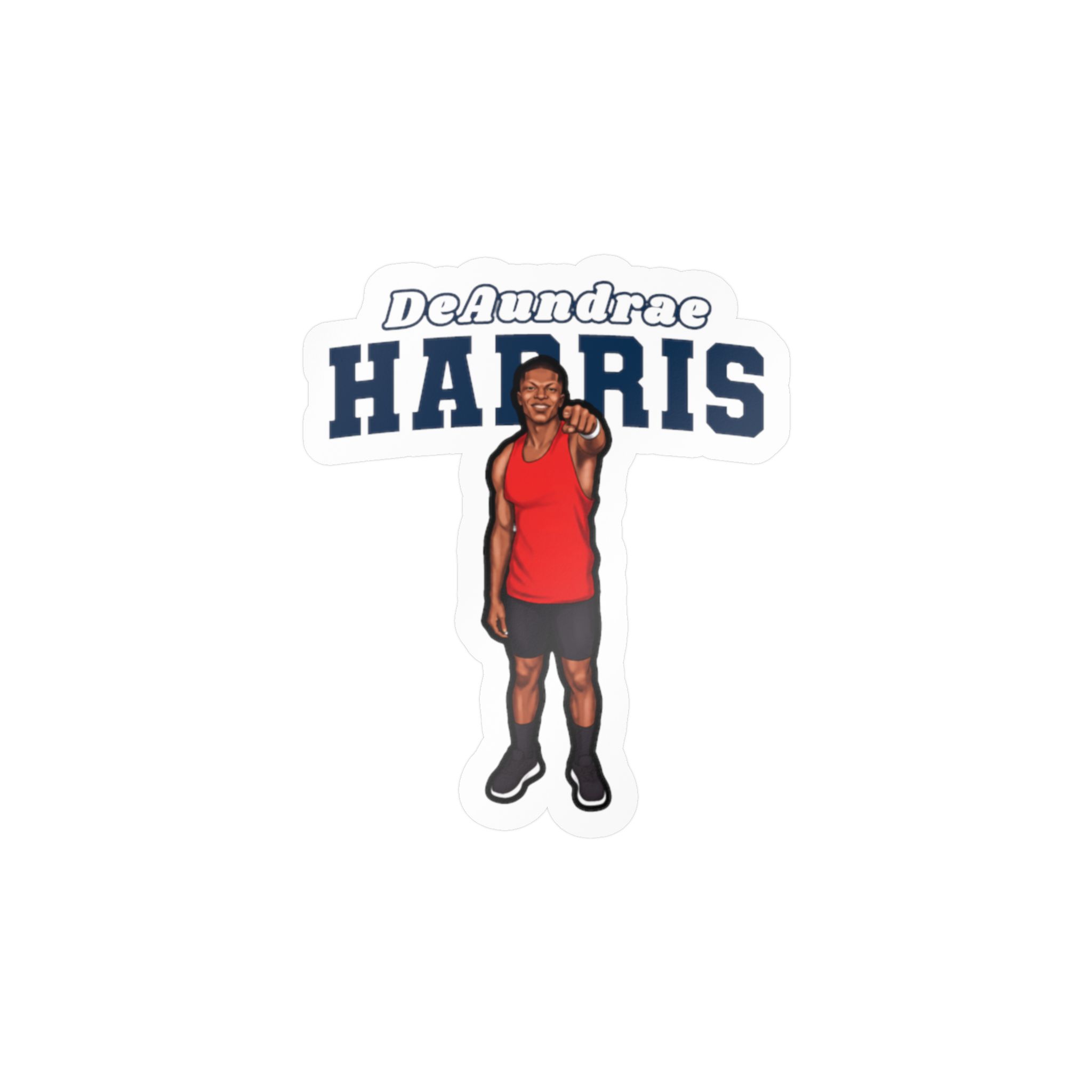 Vinyl Sticker — character_name_arch in Classic