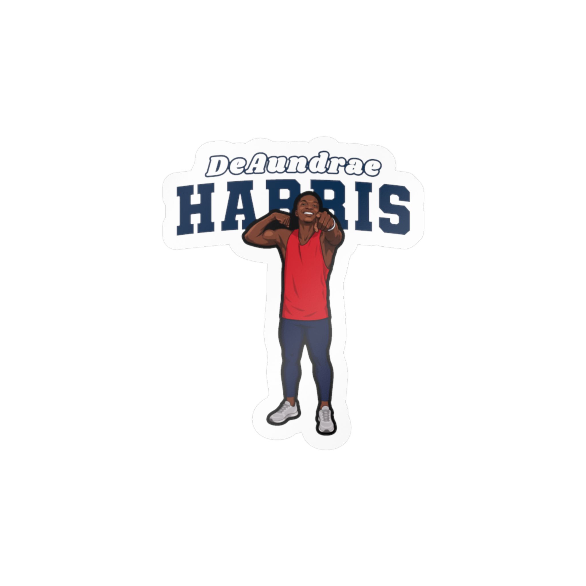 Vinyl Sticker — character_name_arch in Classic
