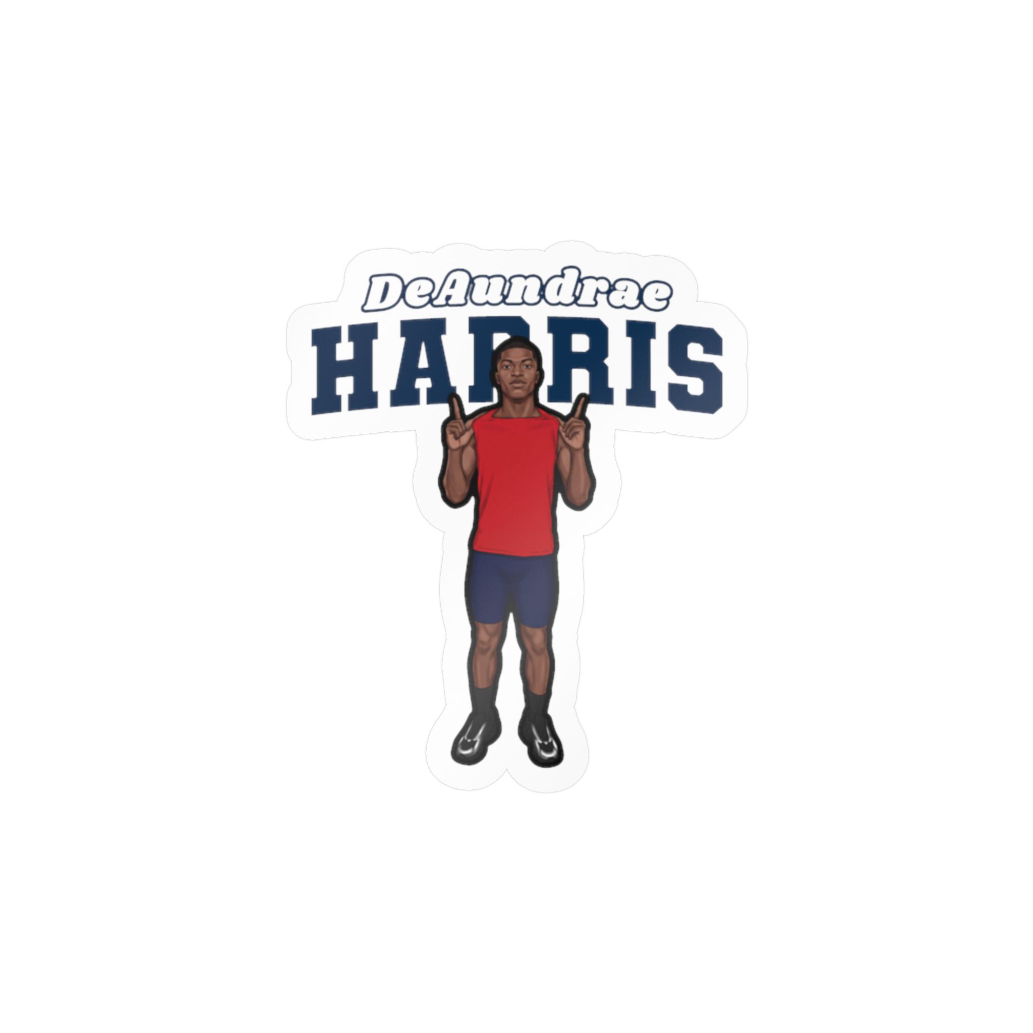 Vinyl Sticker — character_name_arch in Classic
