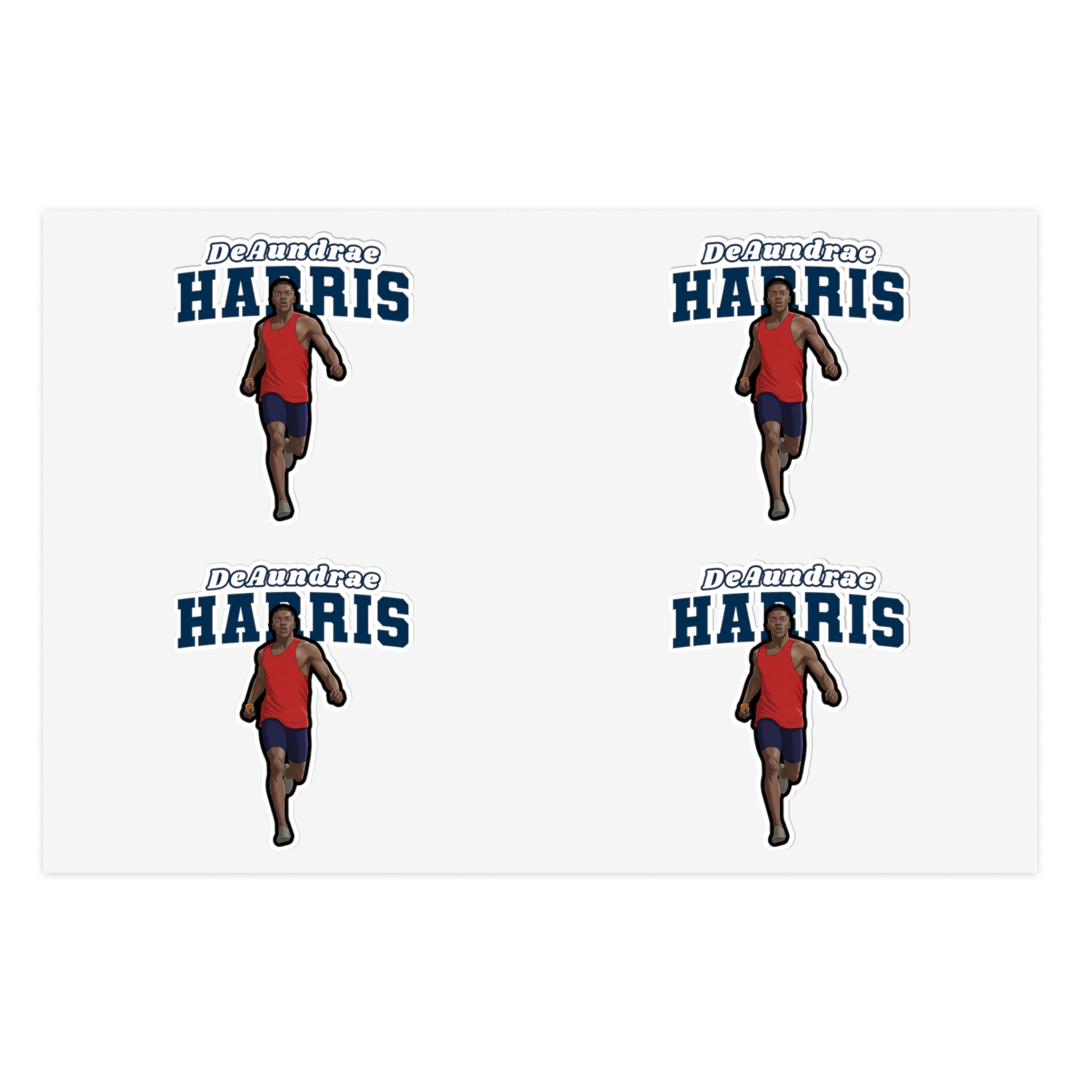 Sticker Sheet — character_name_arch in Classic