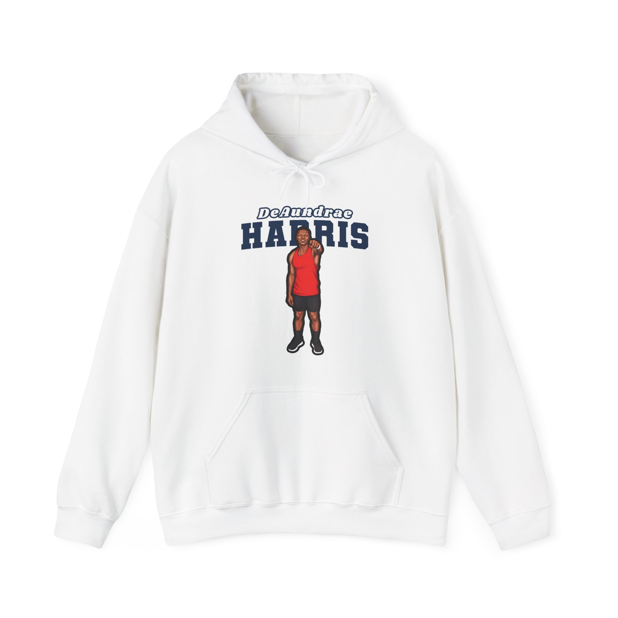 Hoodie — character_name_arch in White