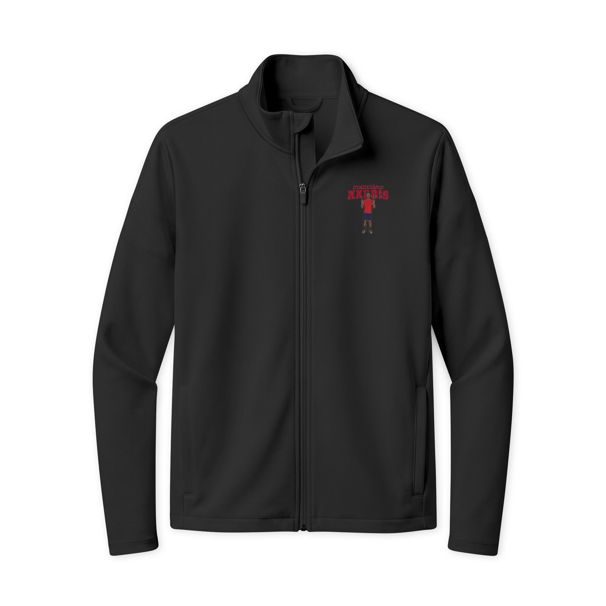 Travel Full-Zip Jacket — character_name_arch in Black/ Black