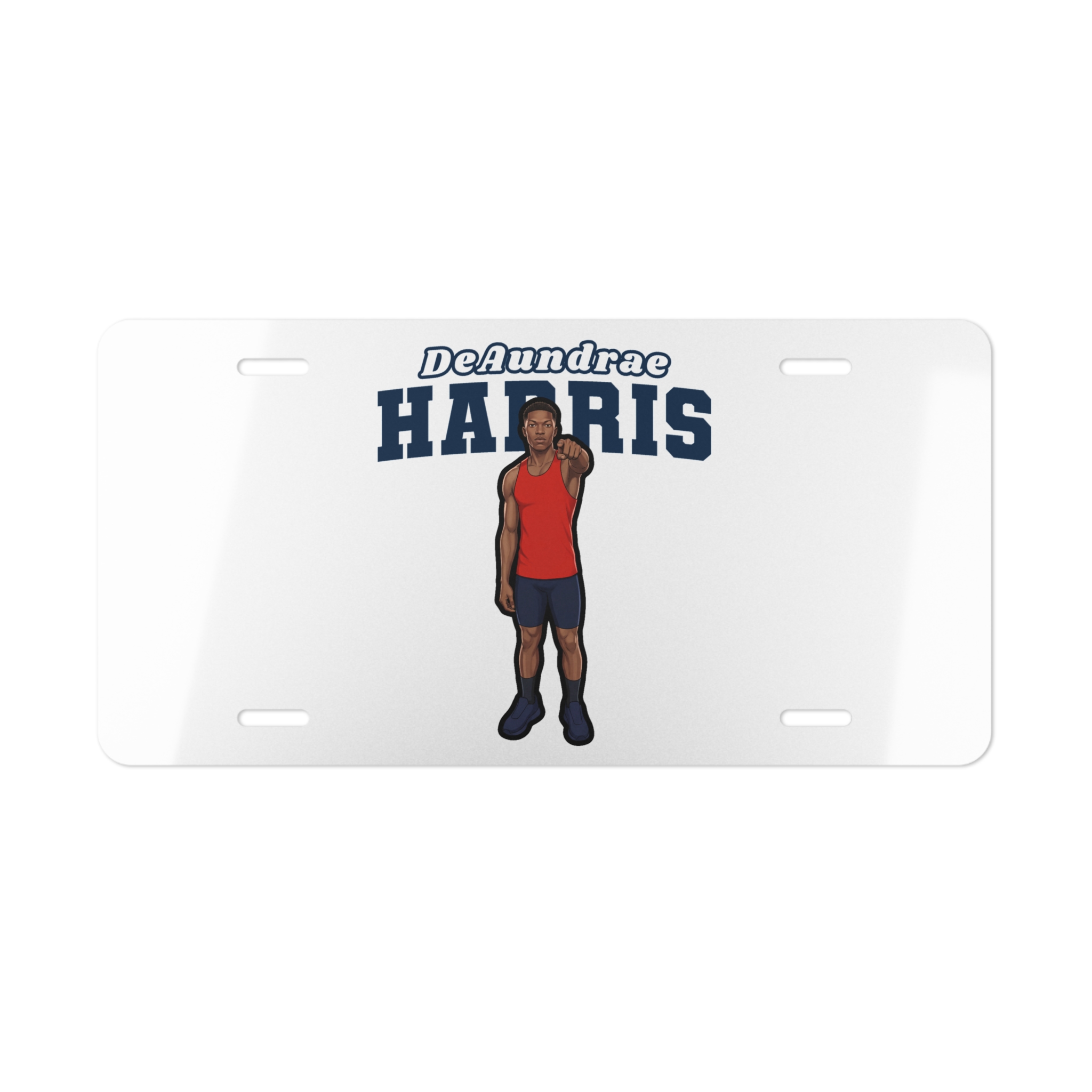 License Plate — character_name_arch in Classic