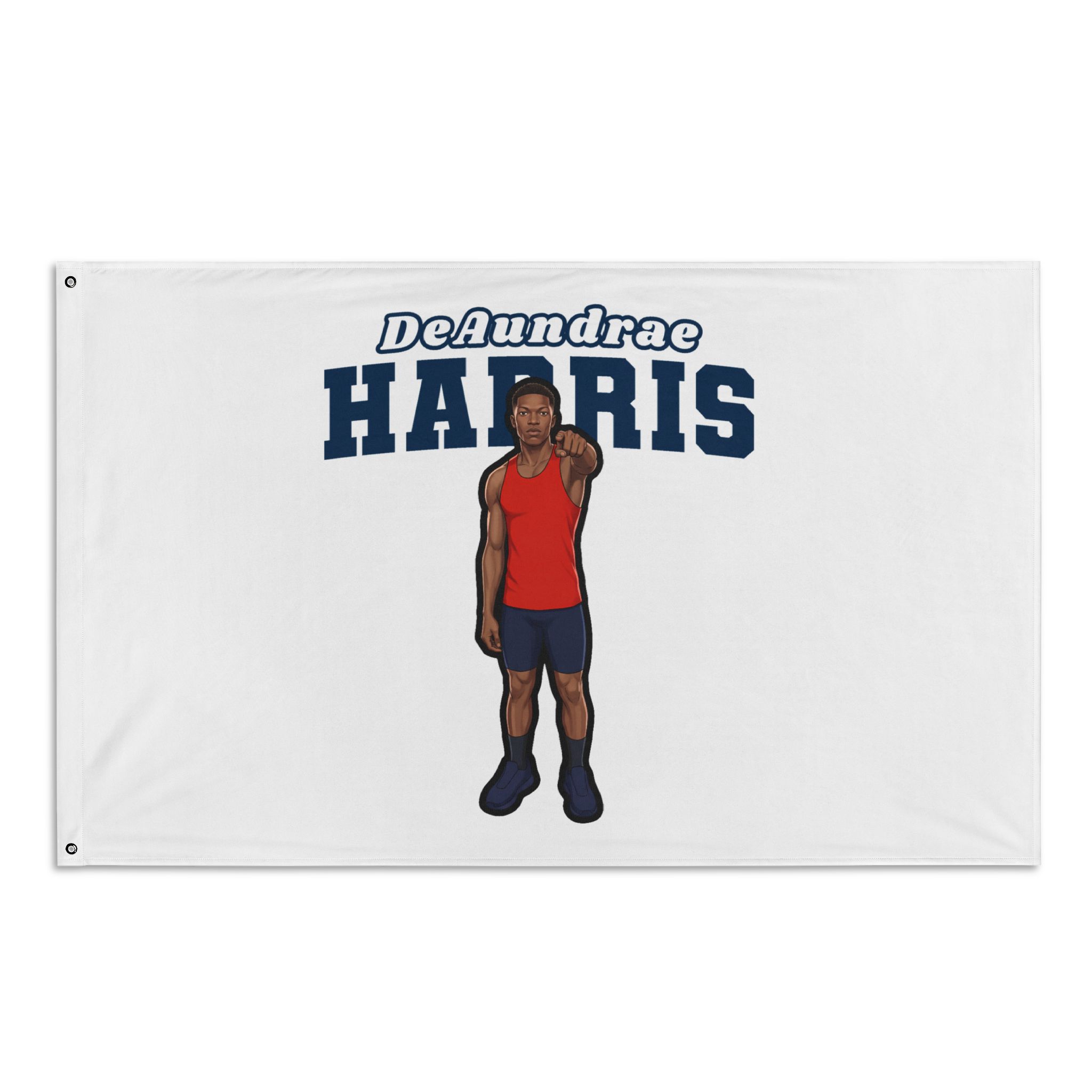 Flag (35 × 56 in) — character_name_arch in Classic