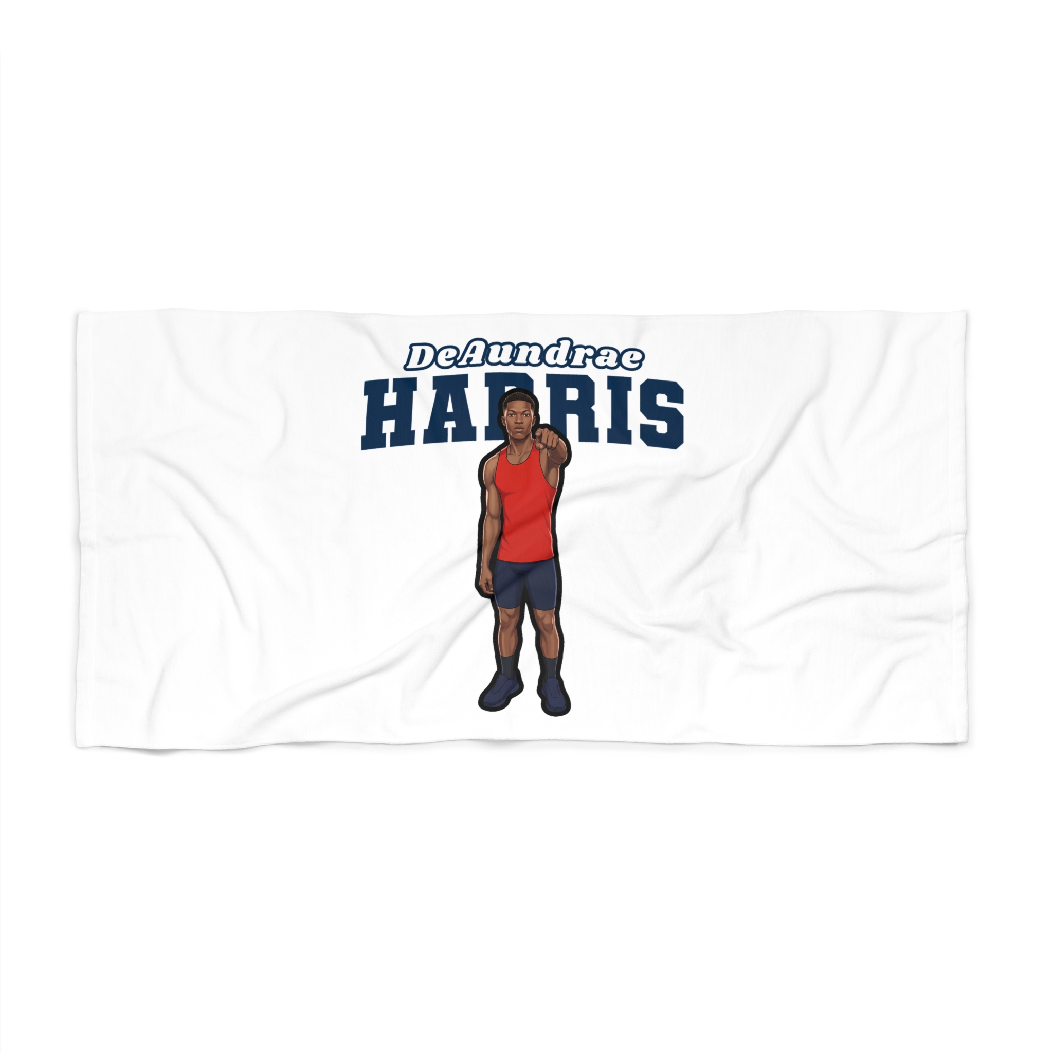 Beach Towel — character_name_arch in Classic