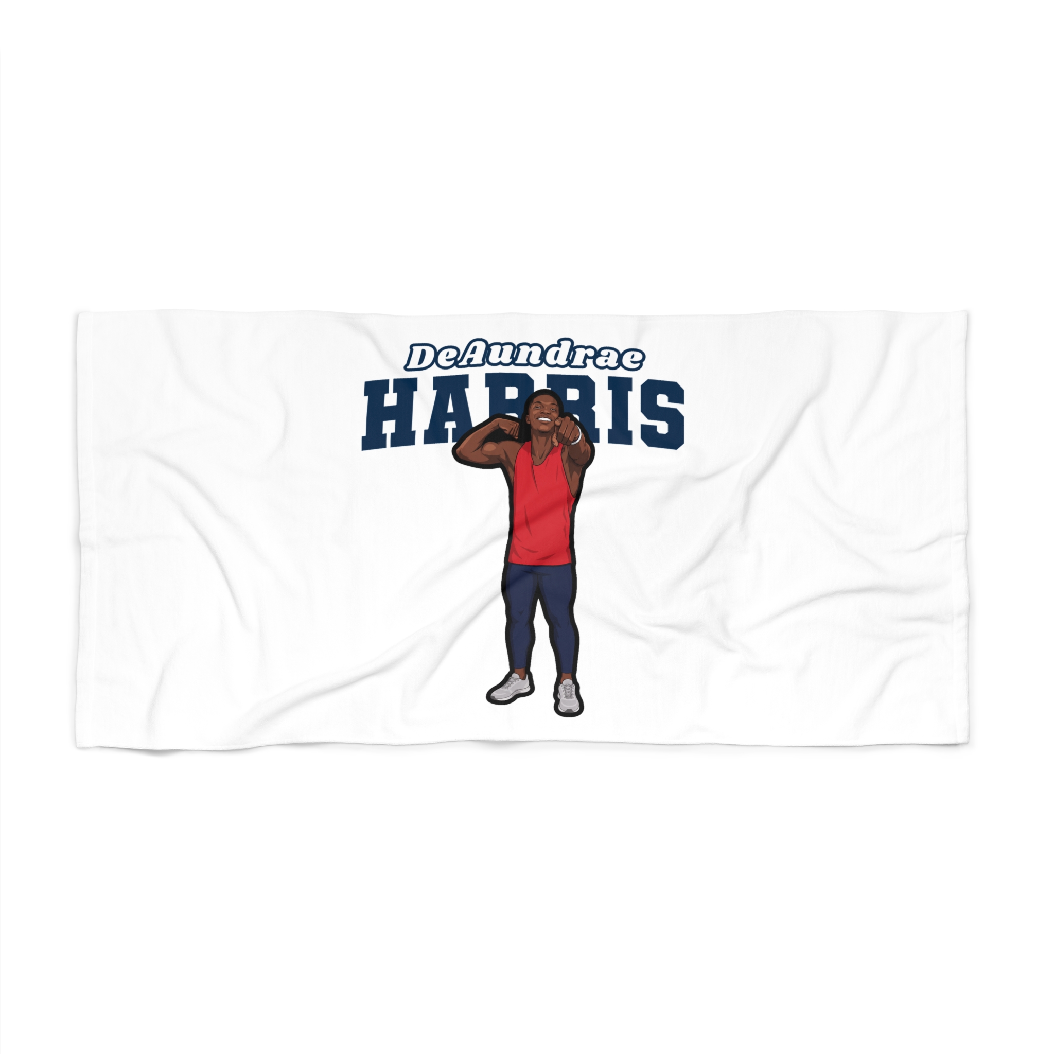 Beach Towel — character_name_arch in Classic