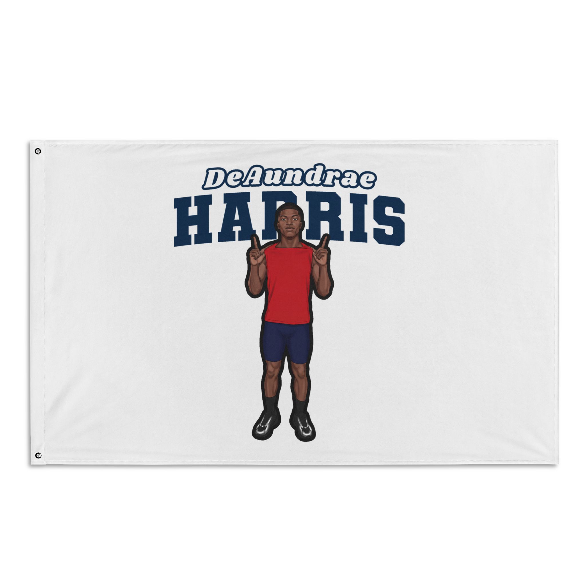 Flag (35 × 56 in) — character_name_arch in Classic