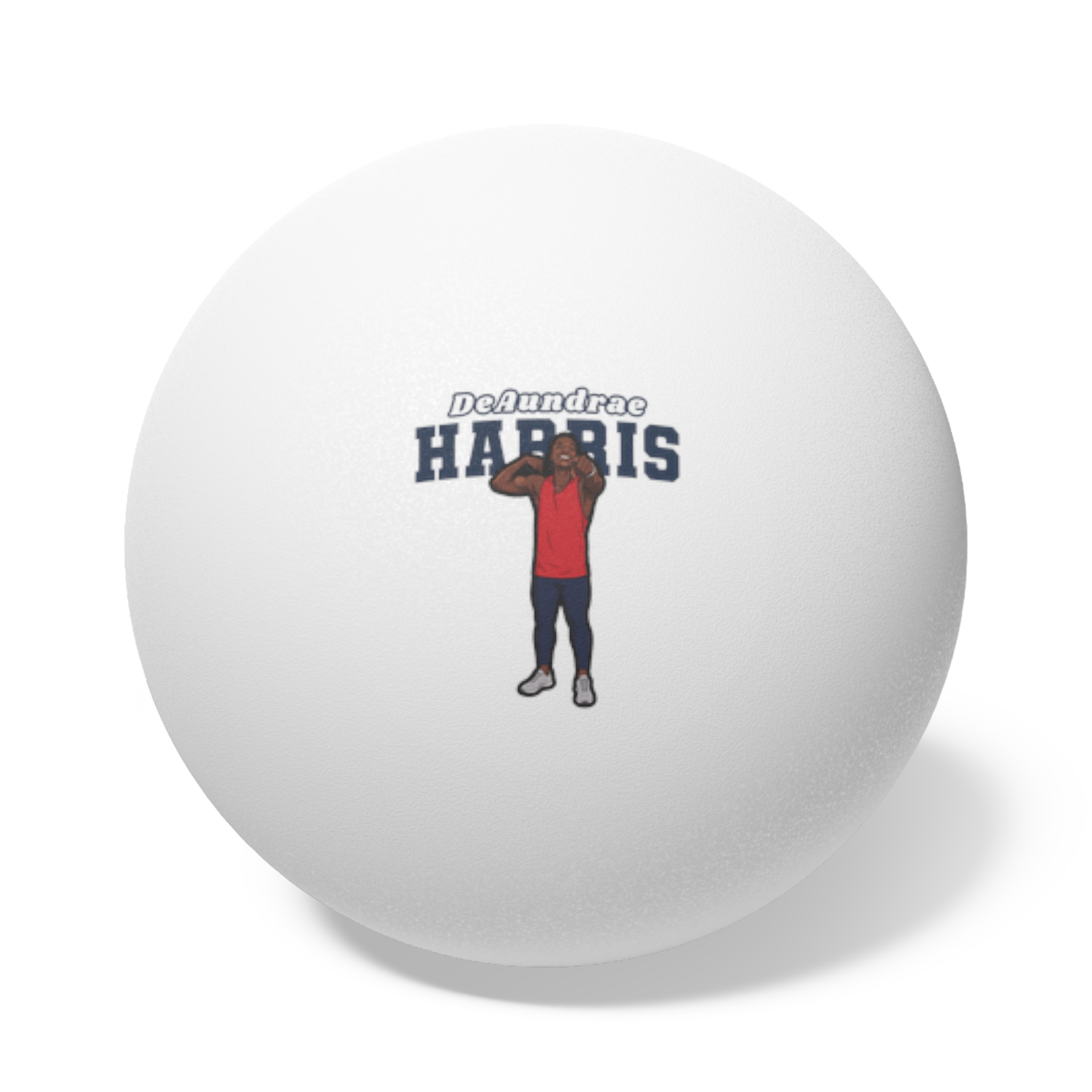 Ping Pong Balls, 6 pcs — character_name_arch in White