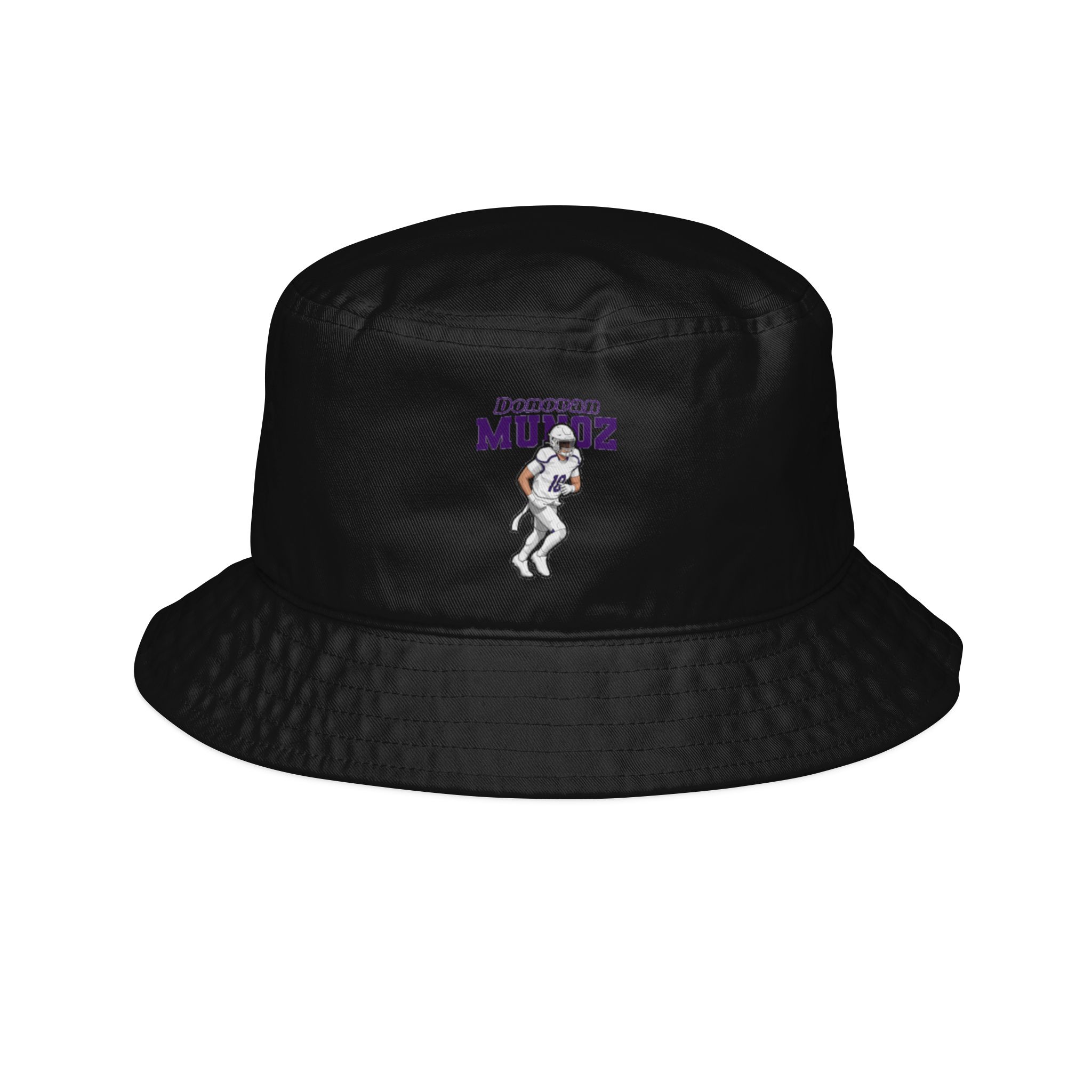 Bucket Hat — character_name_arch in Black
