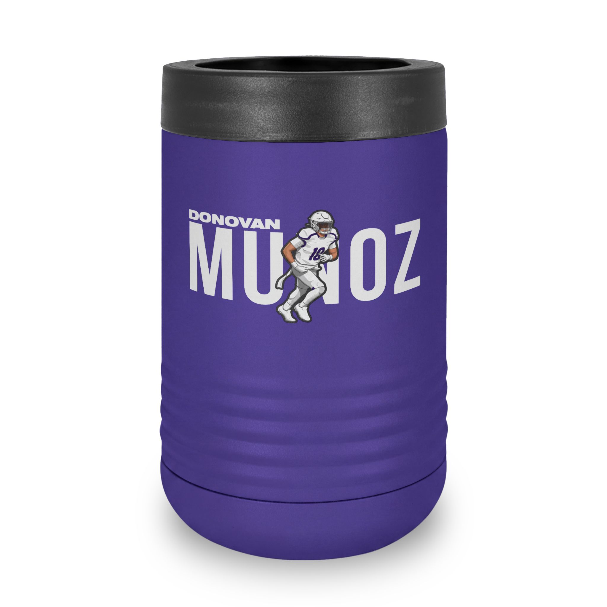 Stainless Can Cooler — character_player_name in Purple
