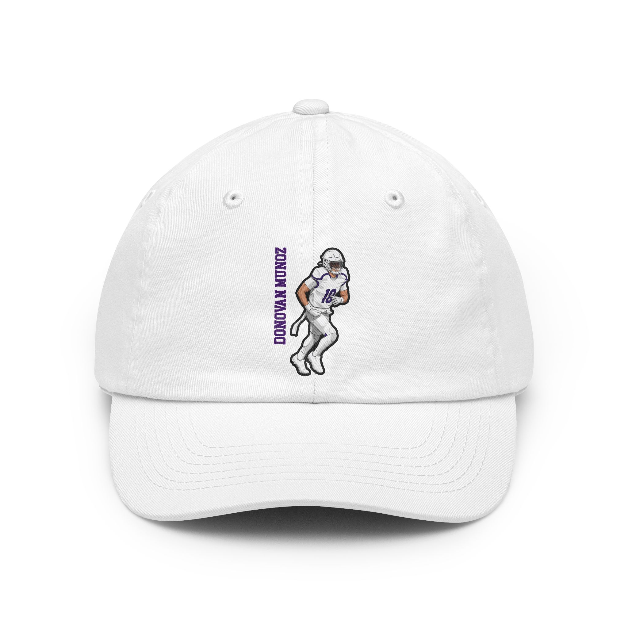 Classic Cap — character_name_vertical in White