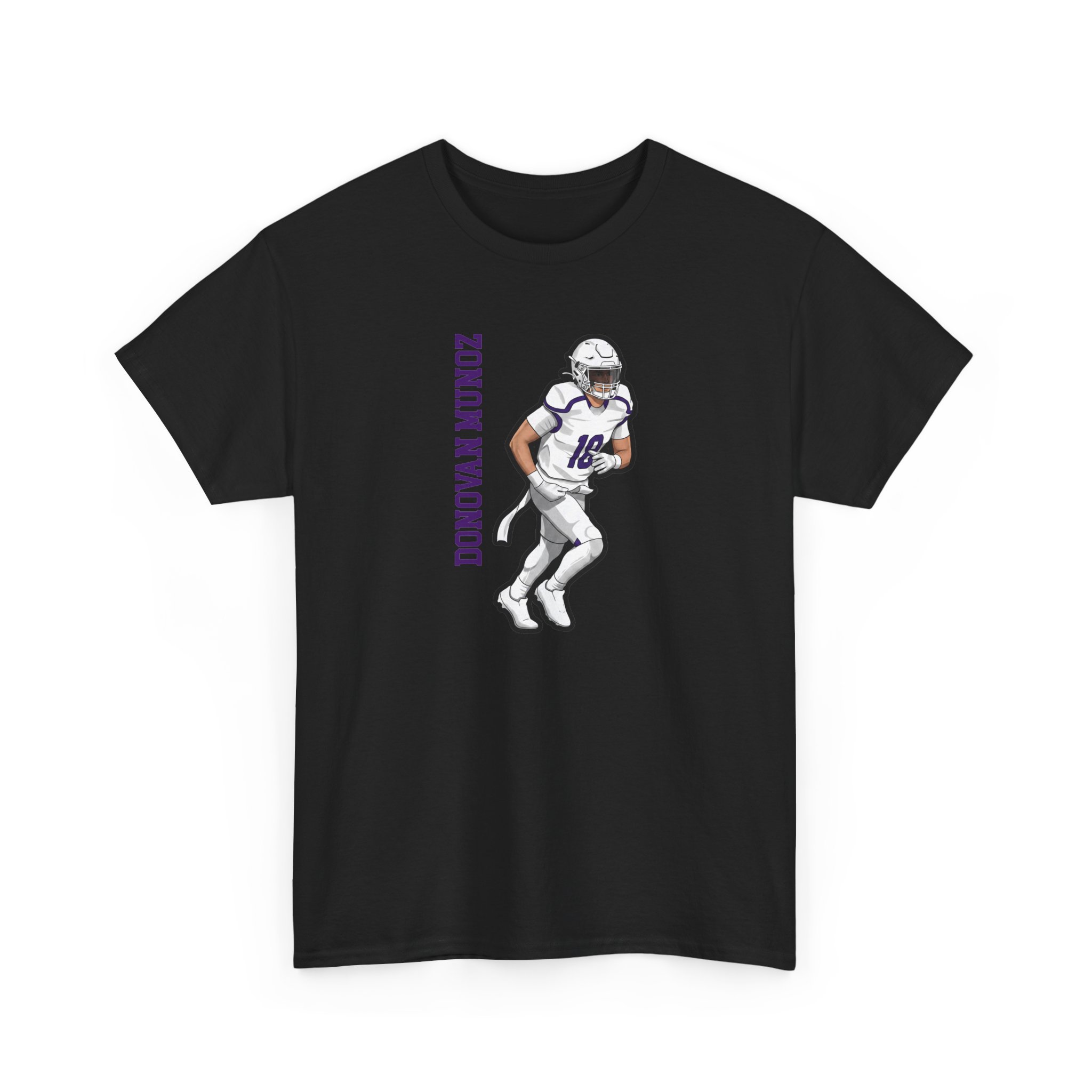 Tee — character_name_vertical in Black