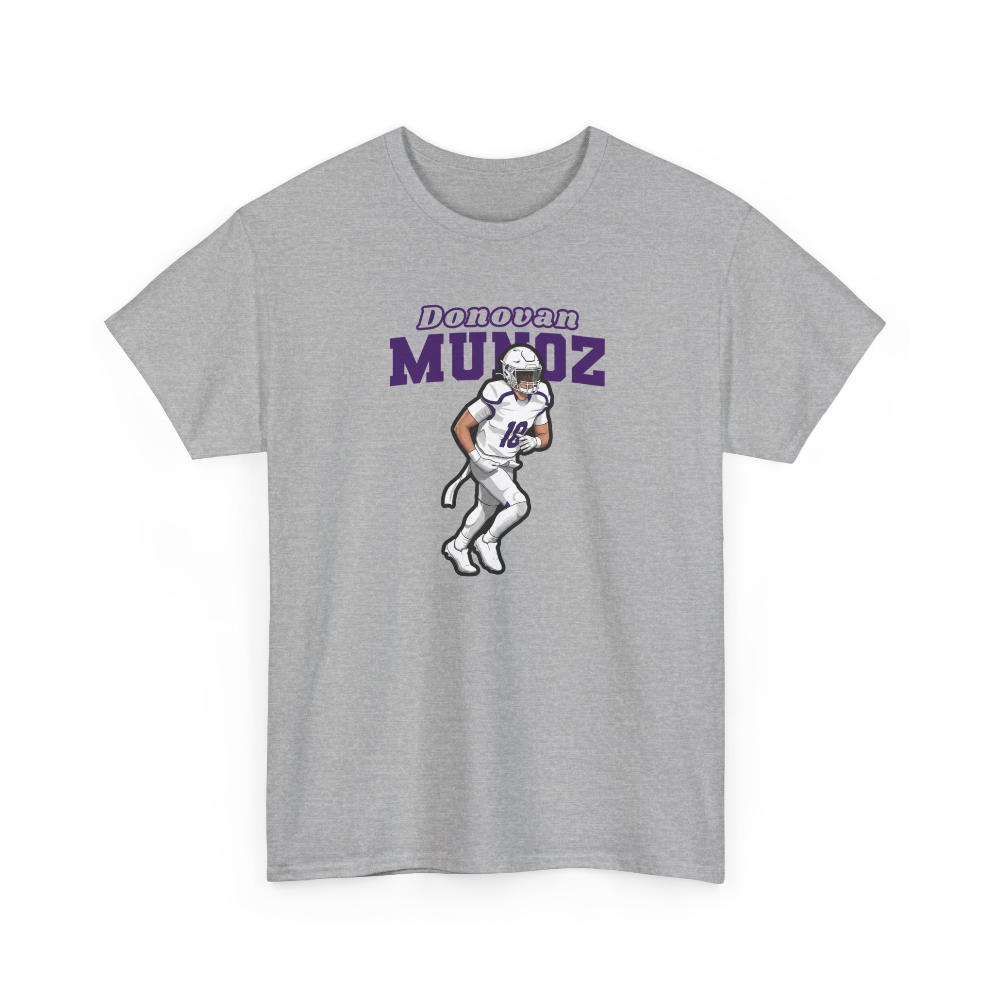 Tee — character_name_arch in Grey
