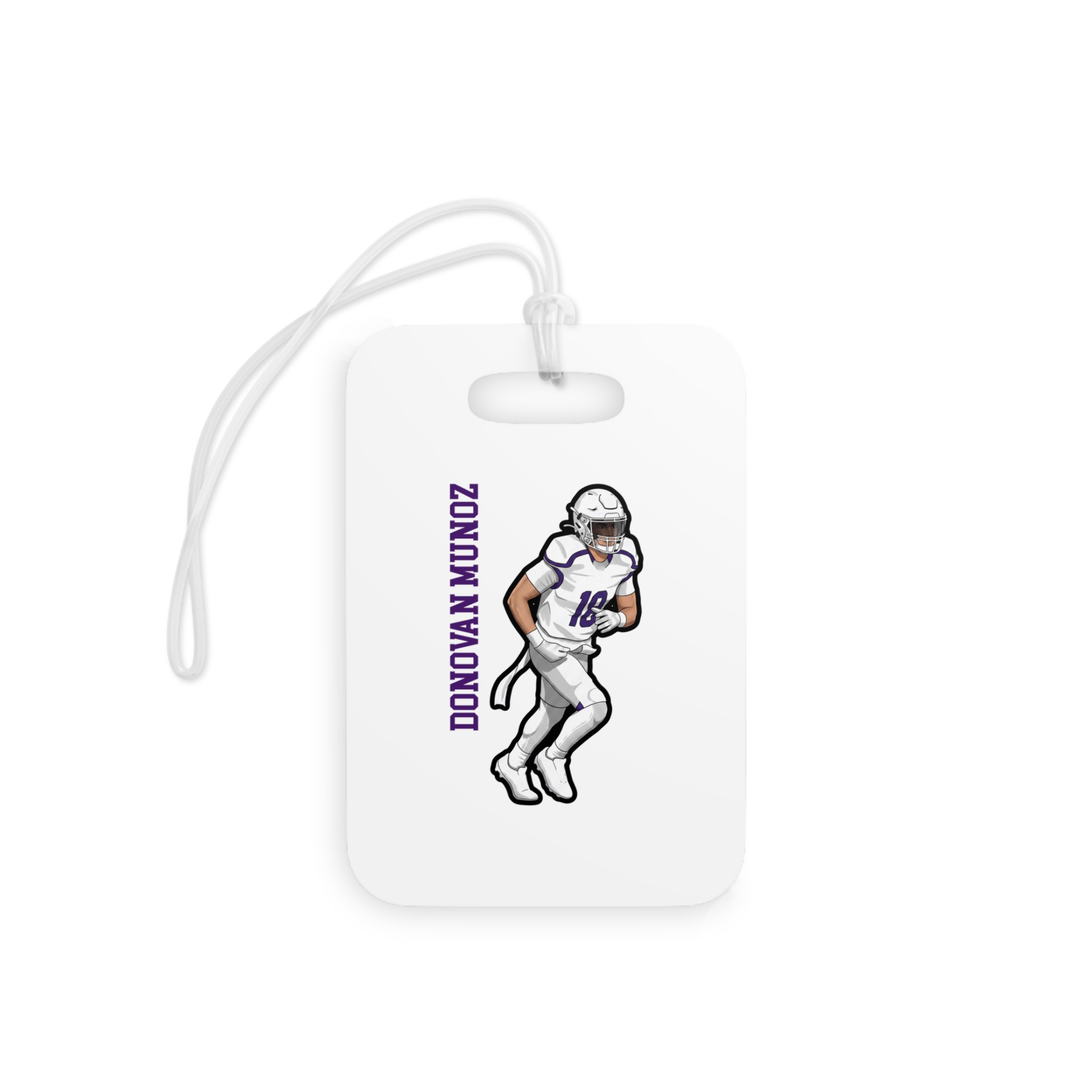 Bag Tag — character_name_vertical in Classic