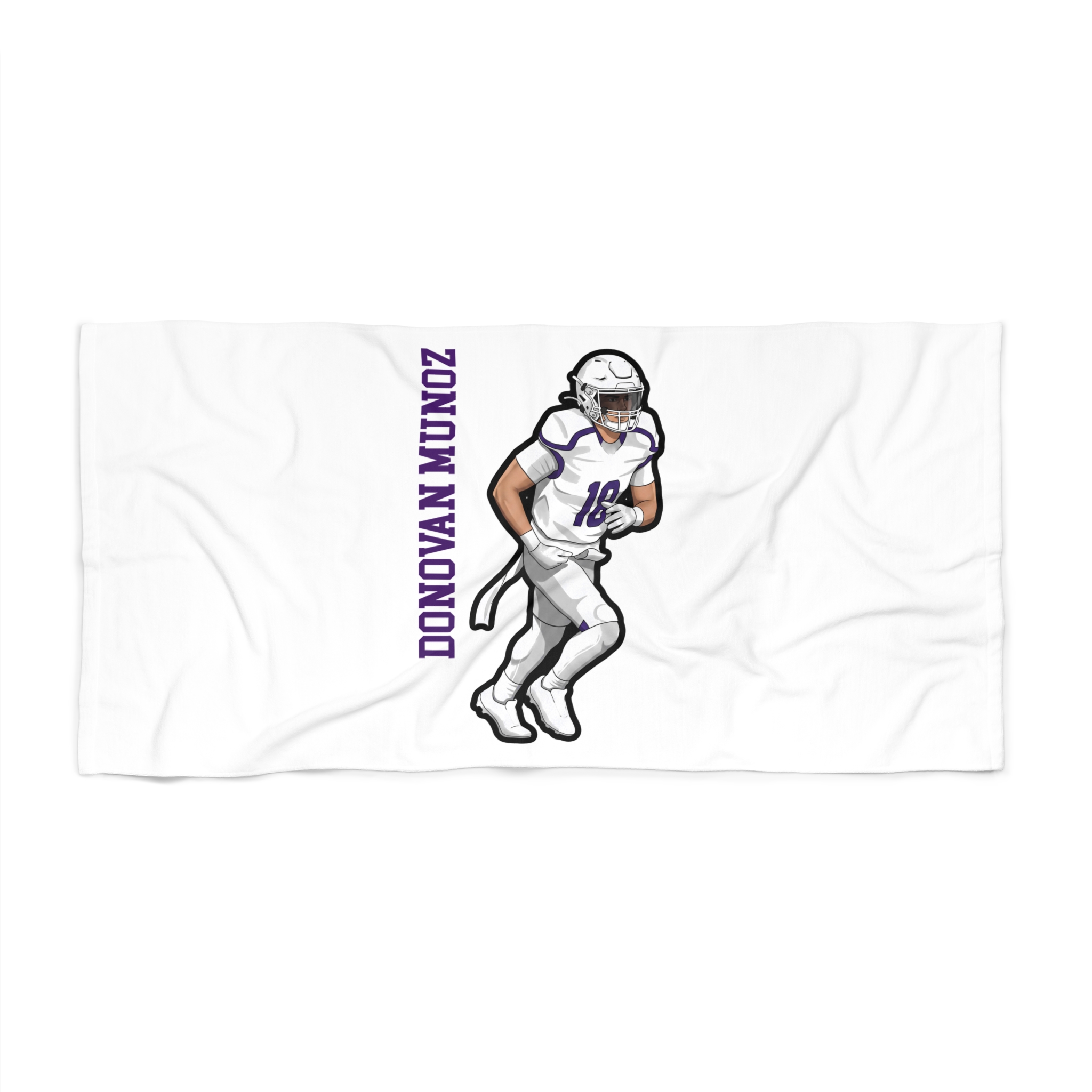 Beach Towel — character_name_vertical in Classic