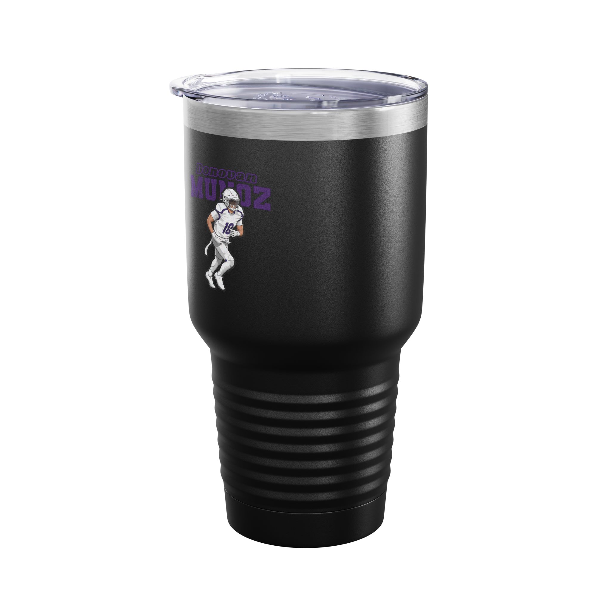 30oz Tumbler — character_name_arch in Black