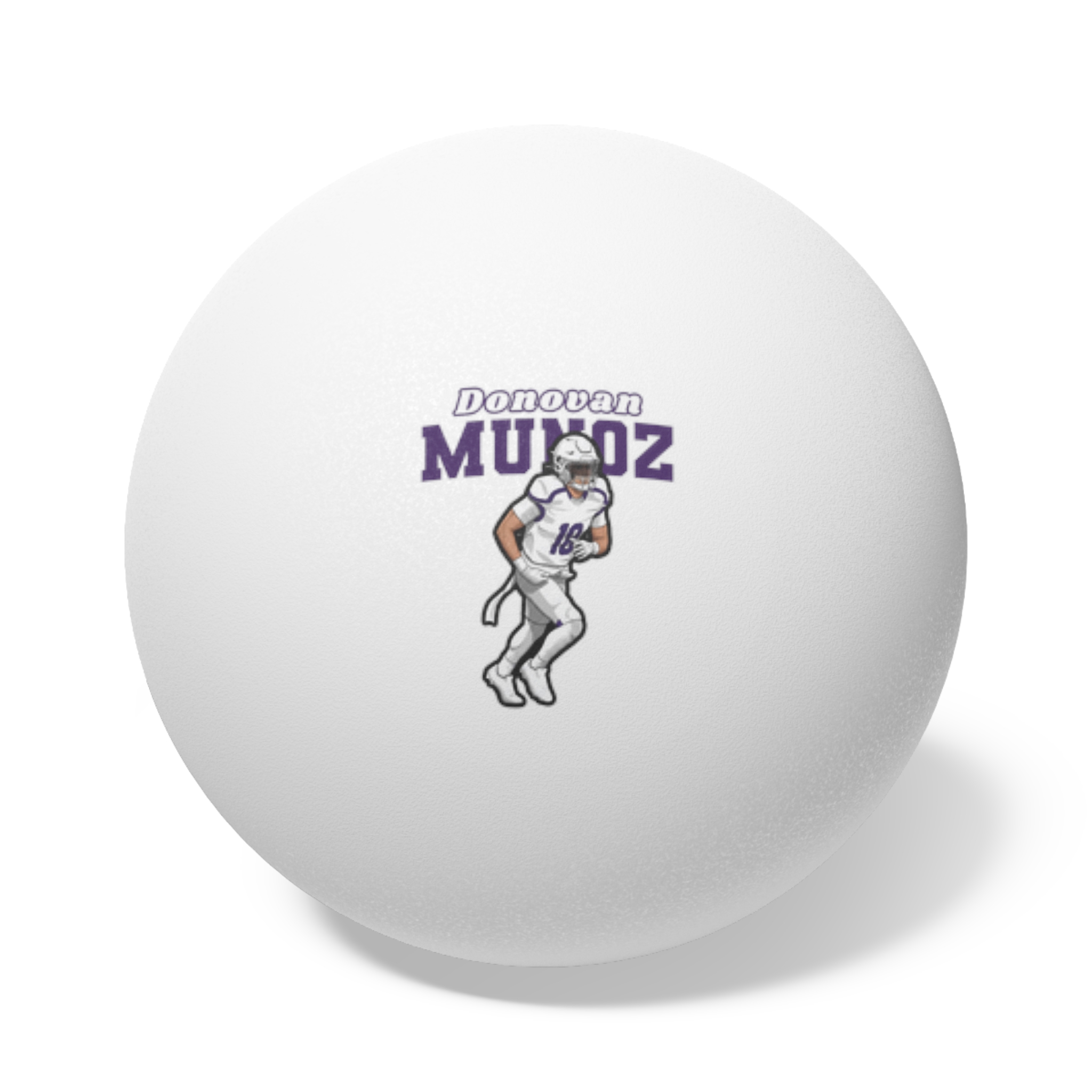 Ping Pong Balls, 6 pcs — character_name_arch in White