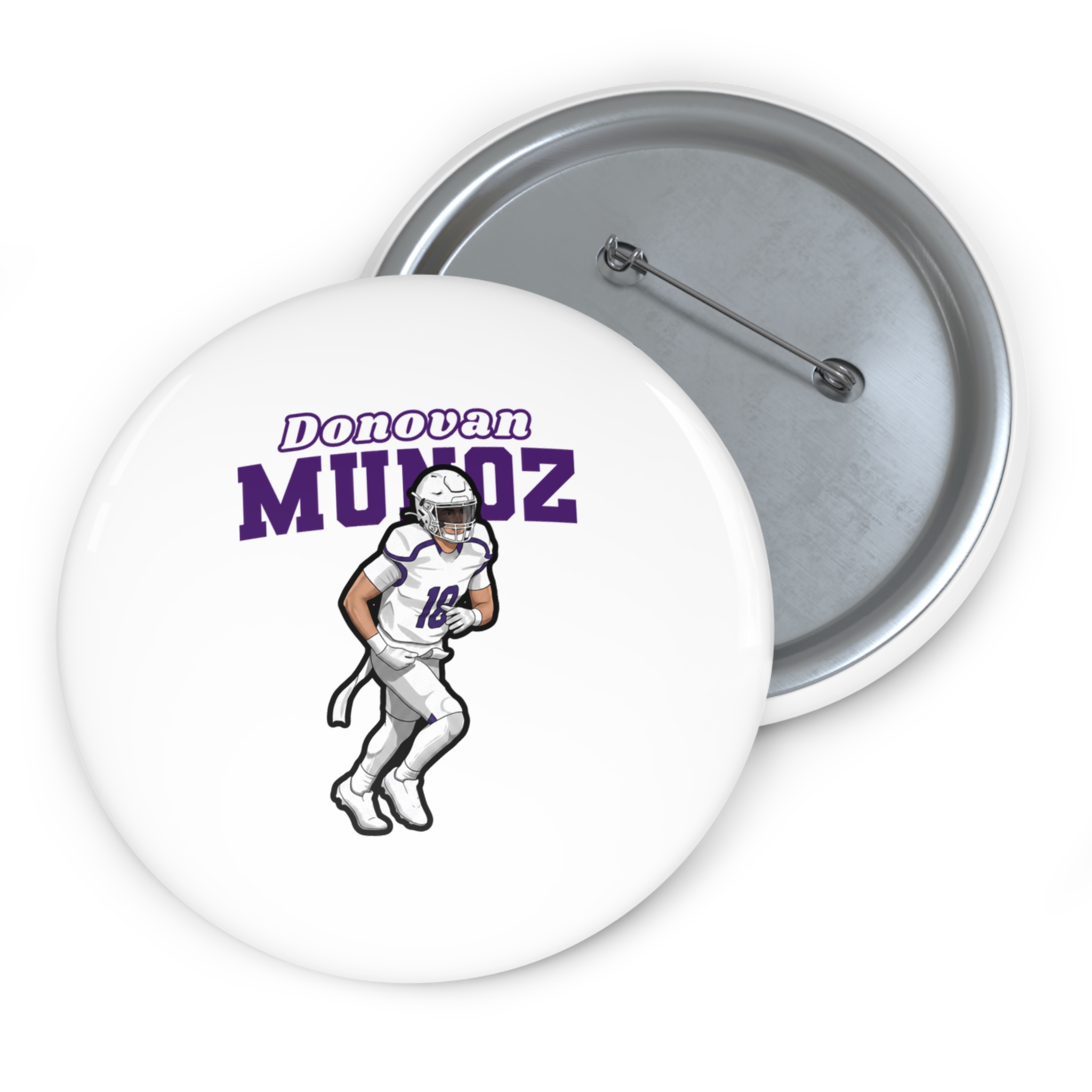 Game Day Pin — character_name_arch in Classic