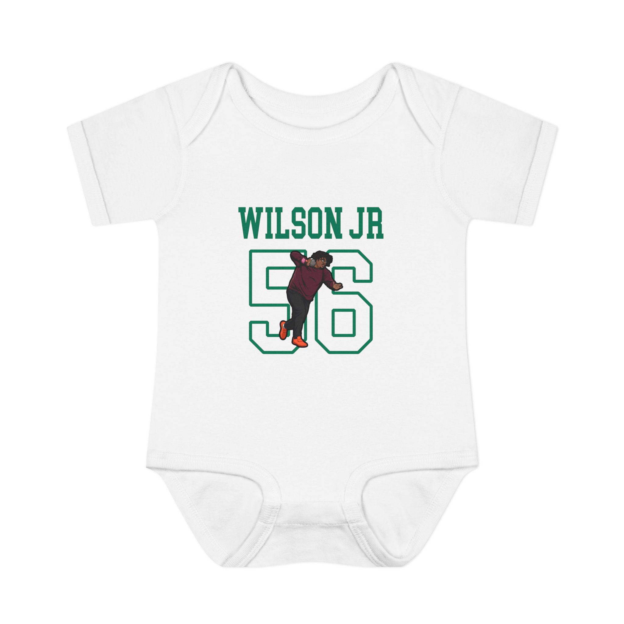 Baby Onesie — character_shirsey in White