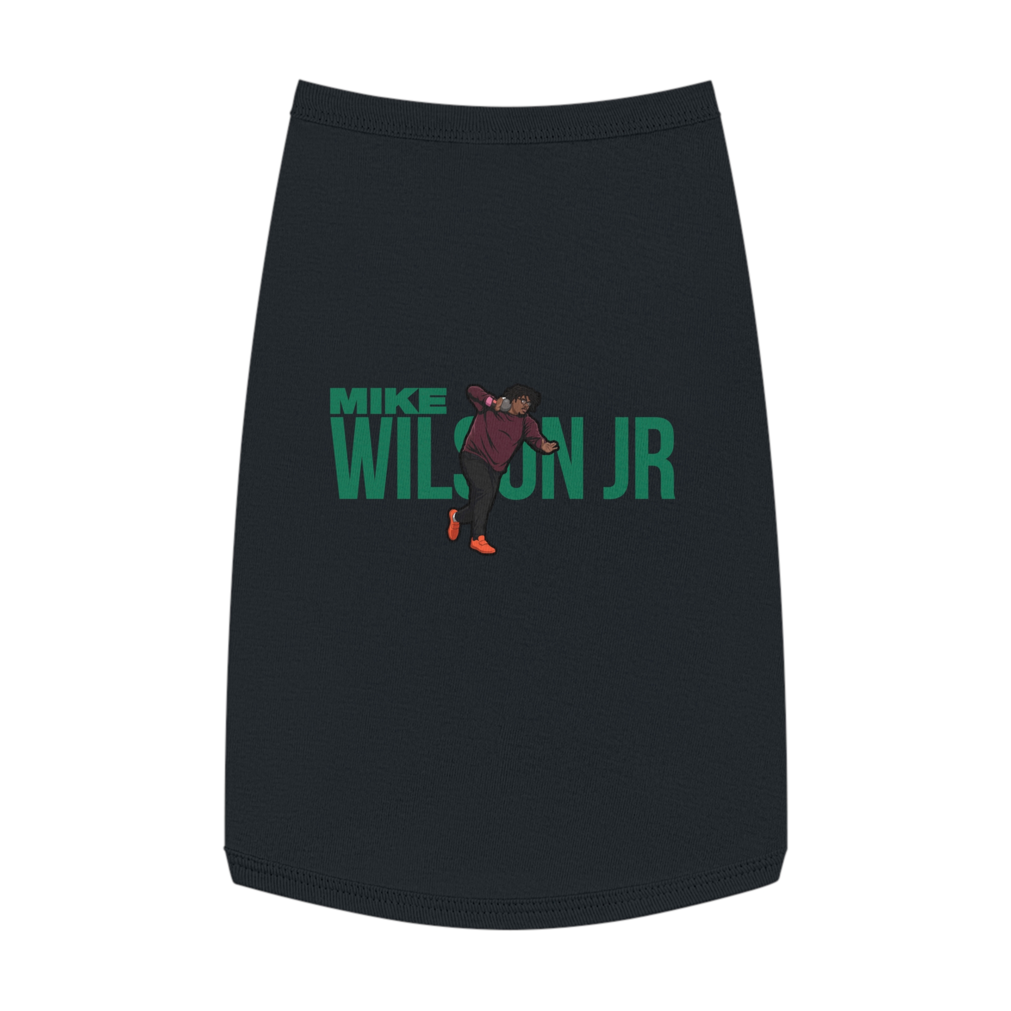 Pet Tank Top — character_player_name in White