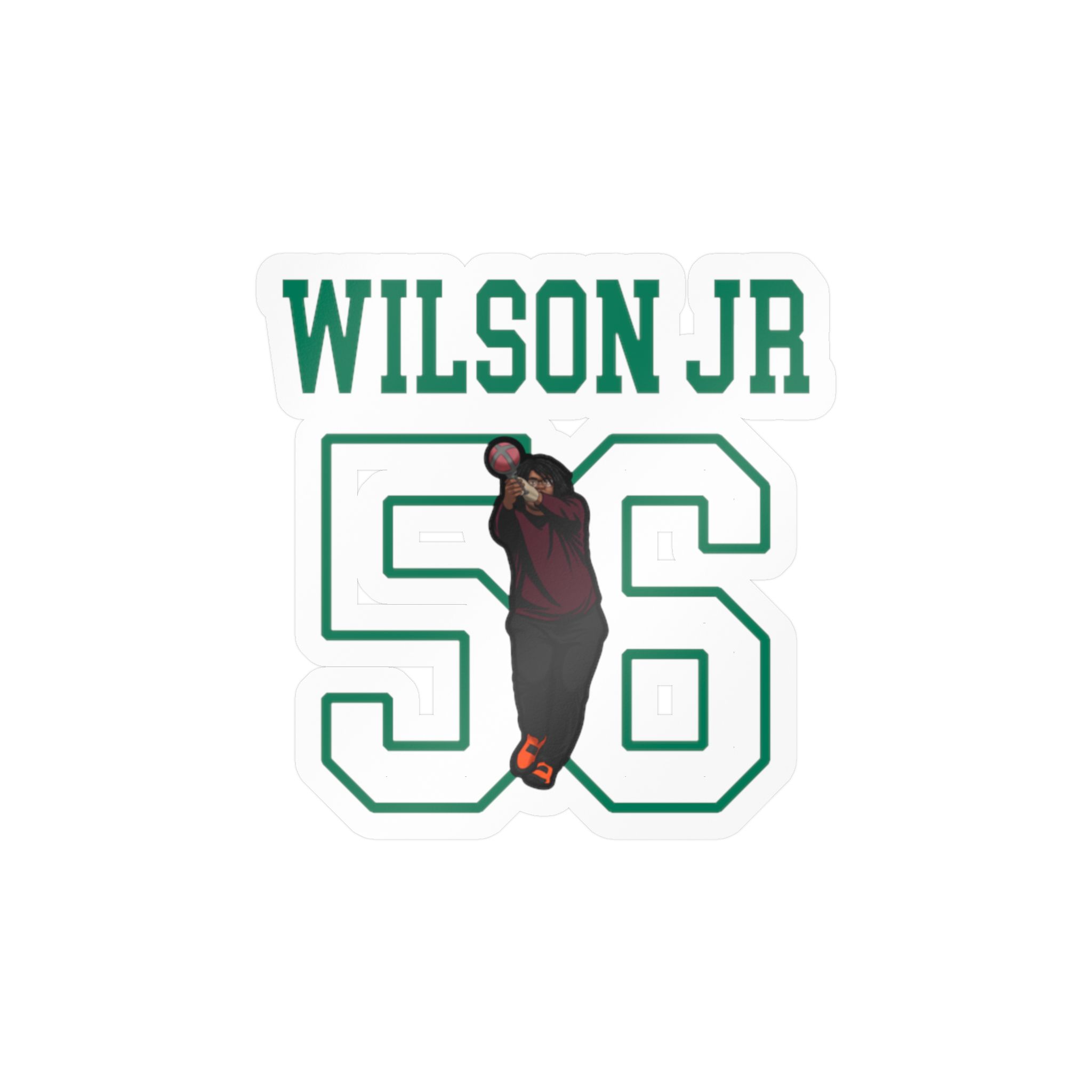 Vinyl Sticker — character_shirsey in Classic