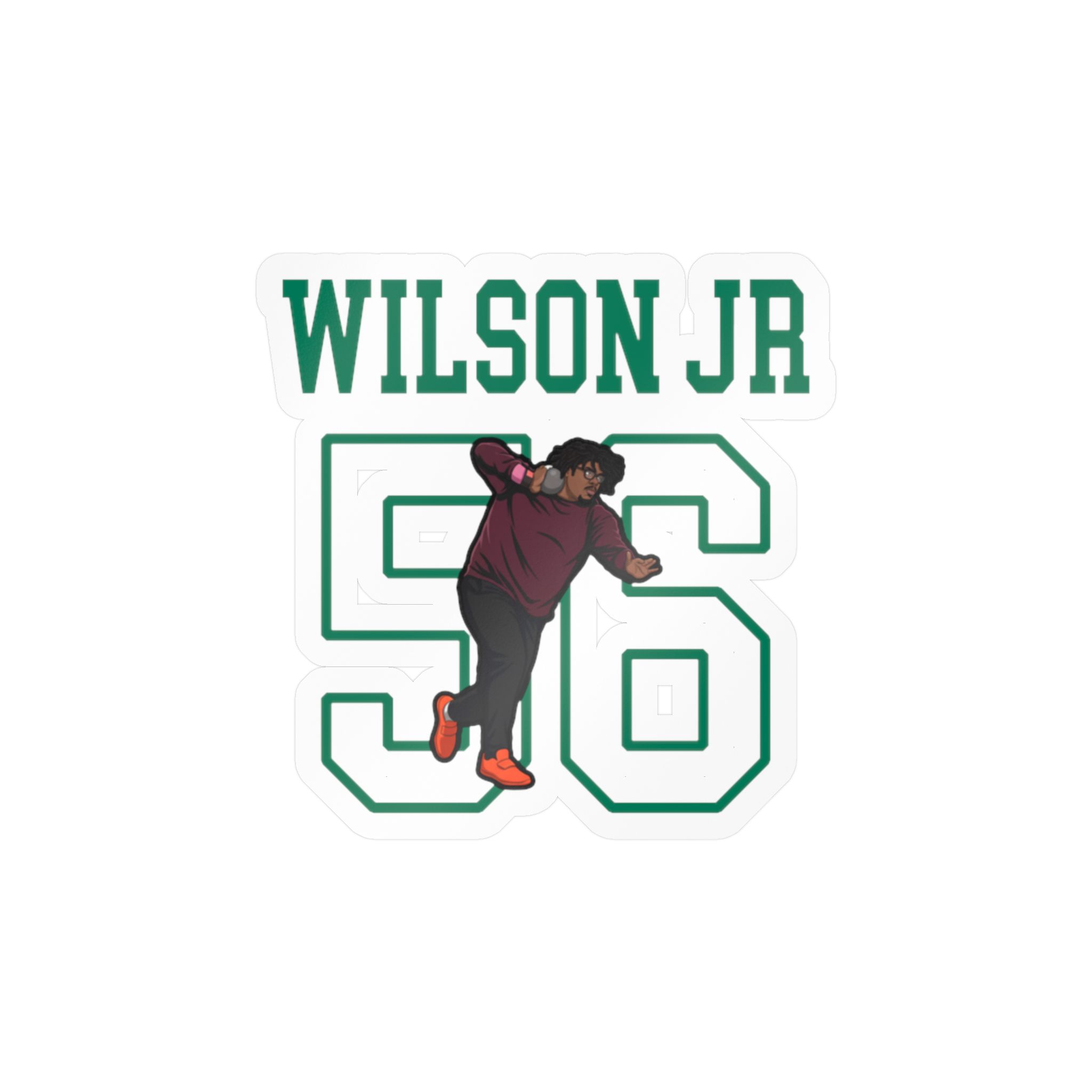 Vinyl Sticker — character_shirsey in Classic