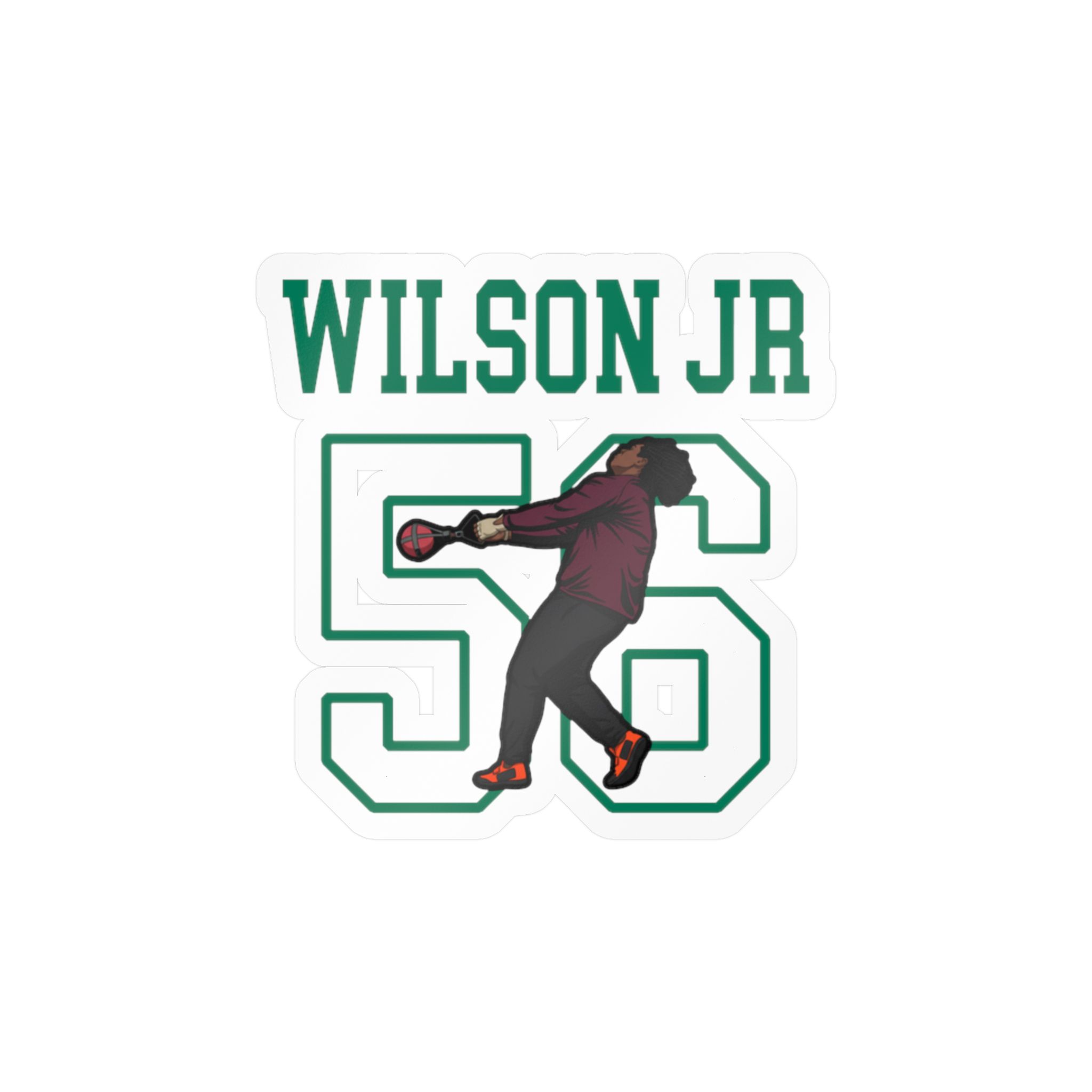 Vinyl Sticker — character_shirsey in Classic