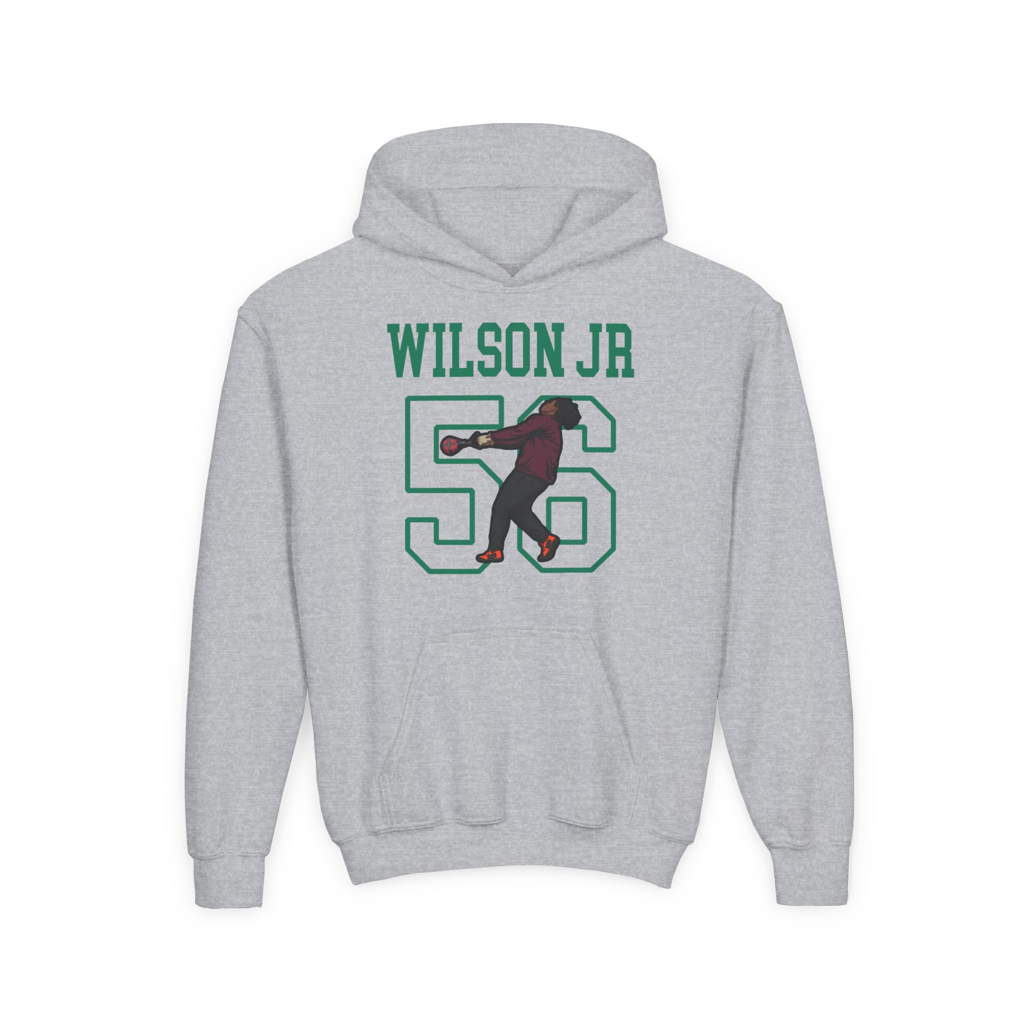 Youth Hoodie — character_shirsey in Grey