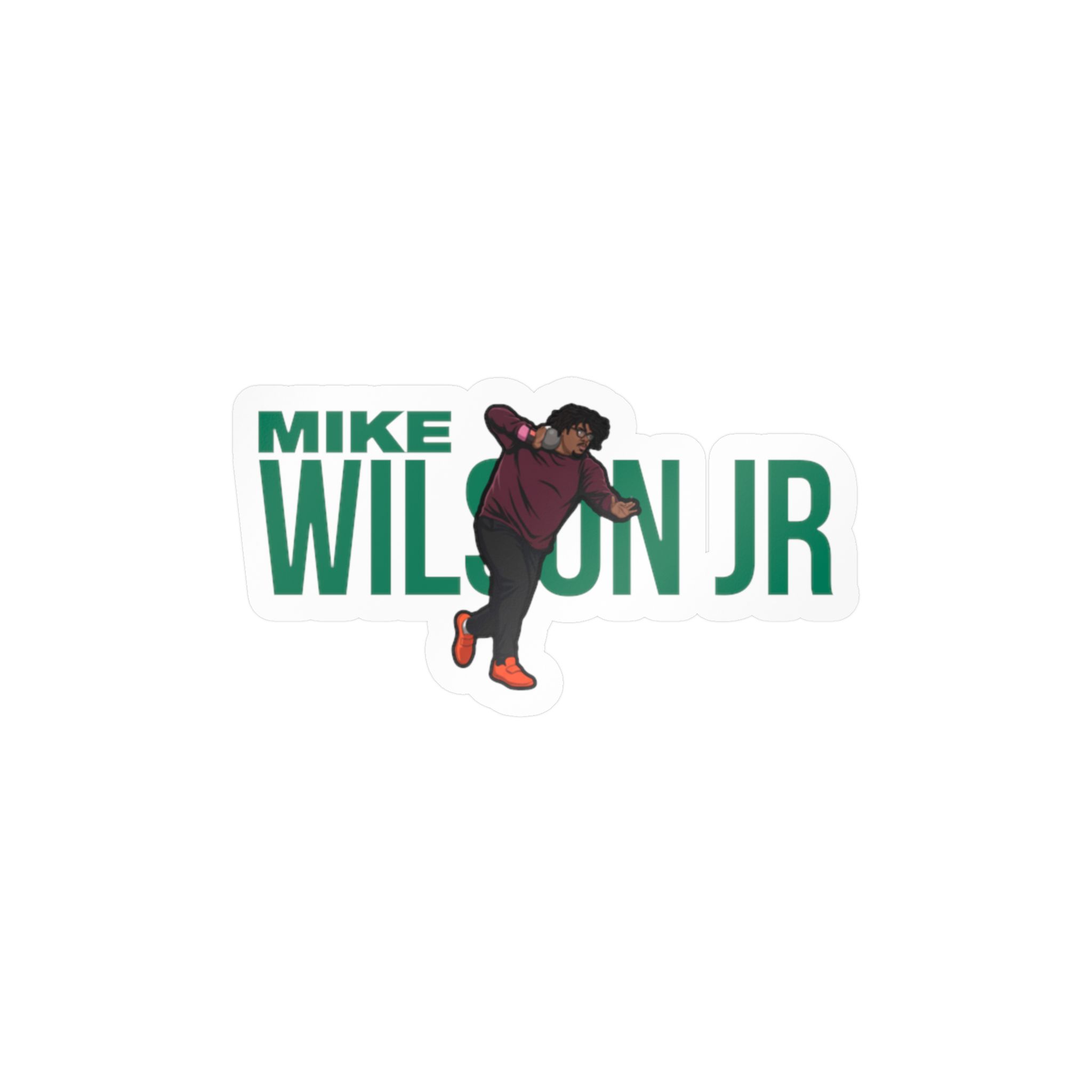 Vinyl Sticker — character_player_name in Classic