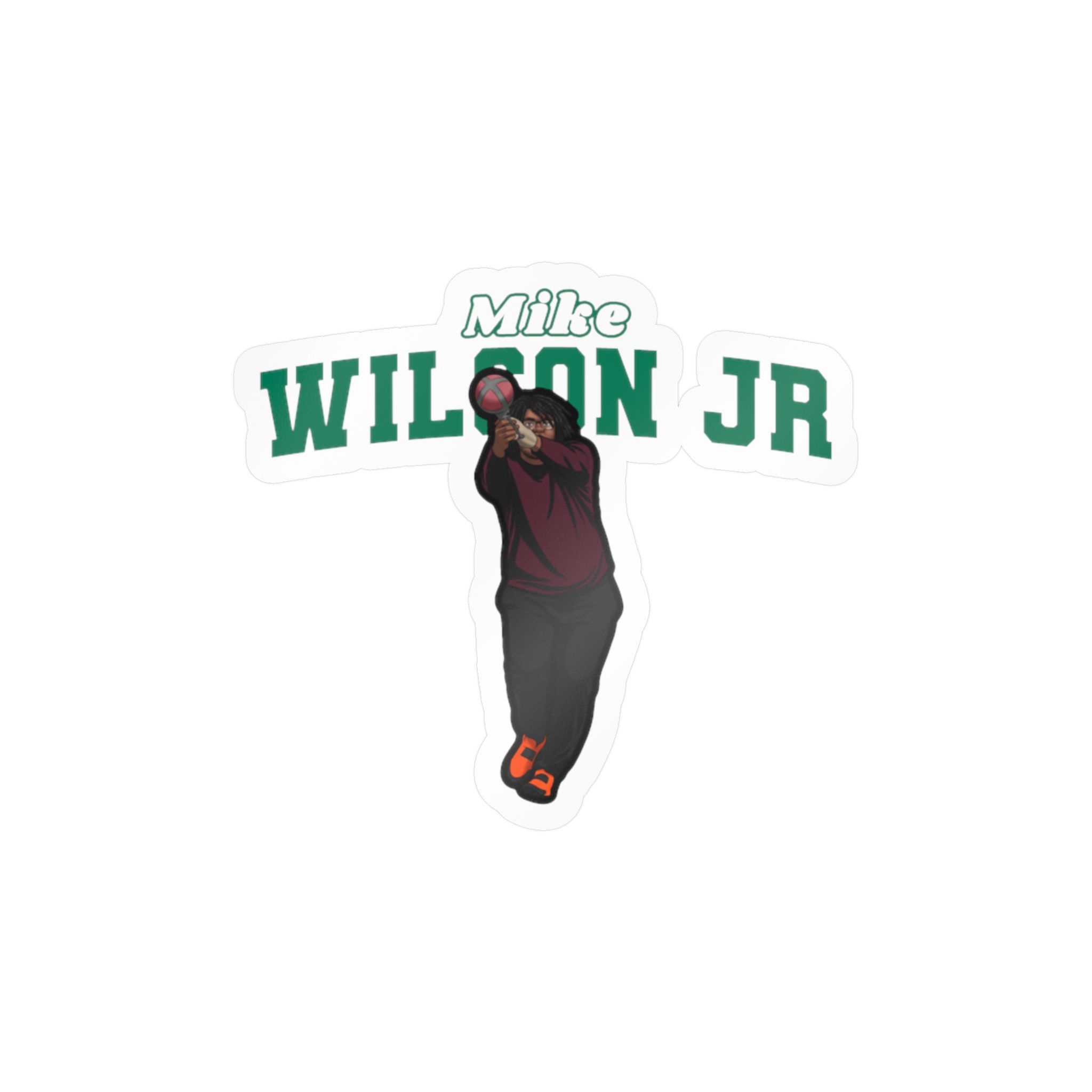 Vinyl Sticker — character_name_arch in Classic