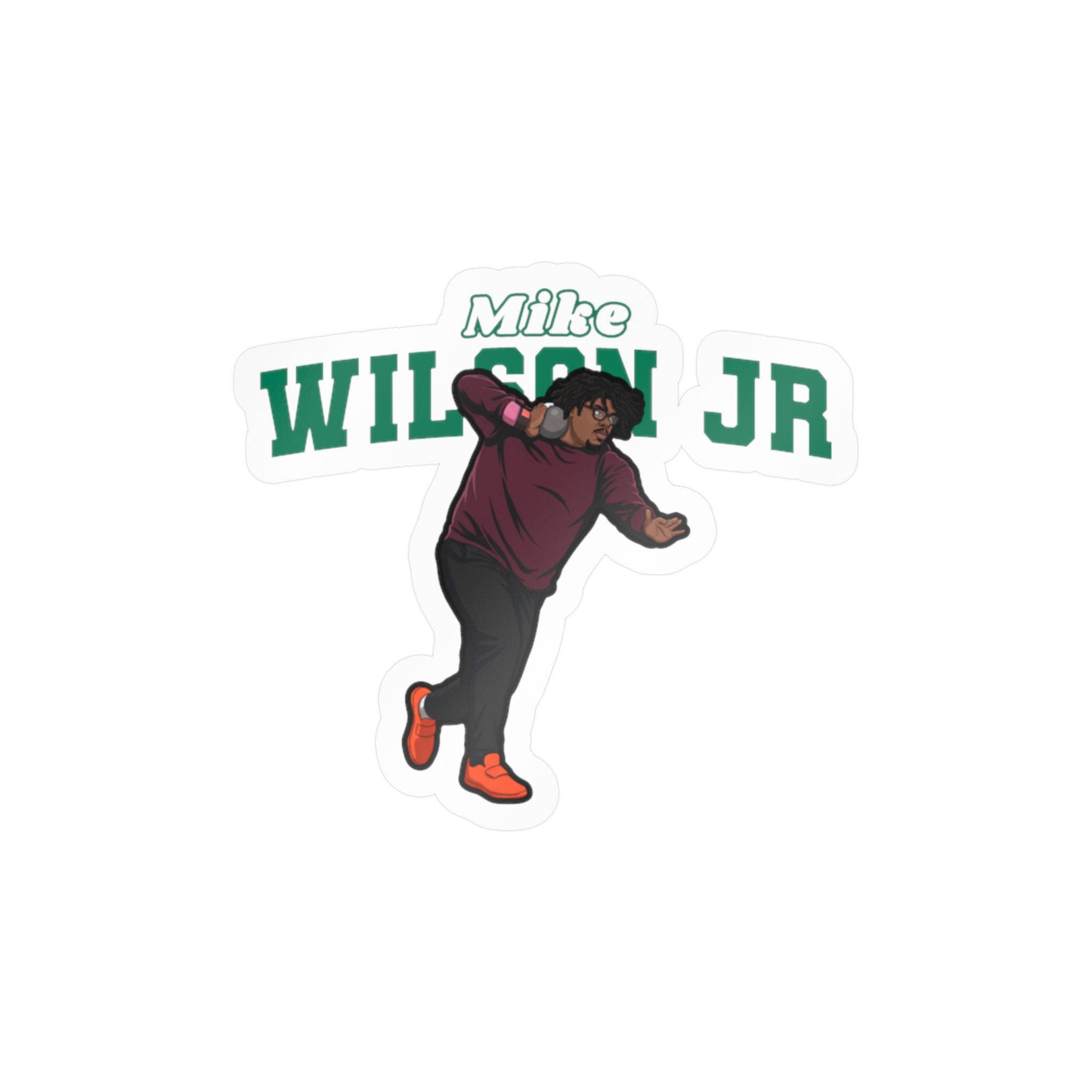 Vinyl Sticker — character_name_arch in Classic