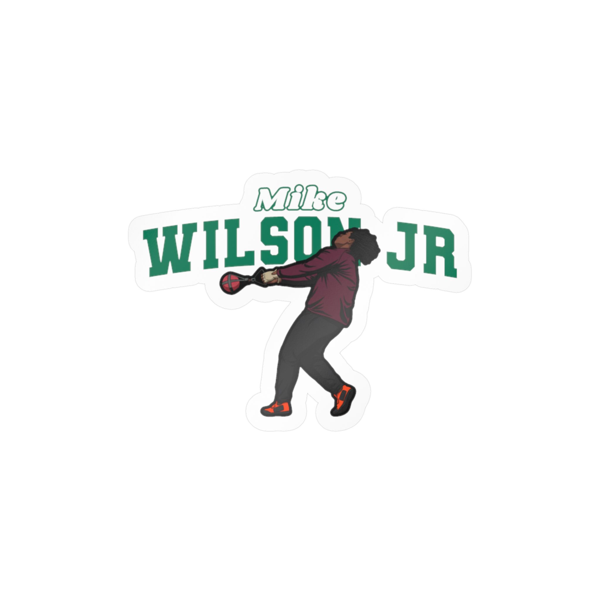 Vinyl Sticker — character_name_arch in Classic