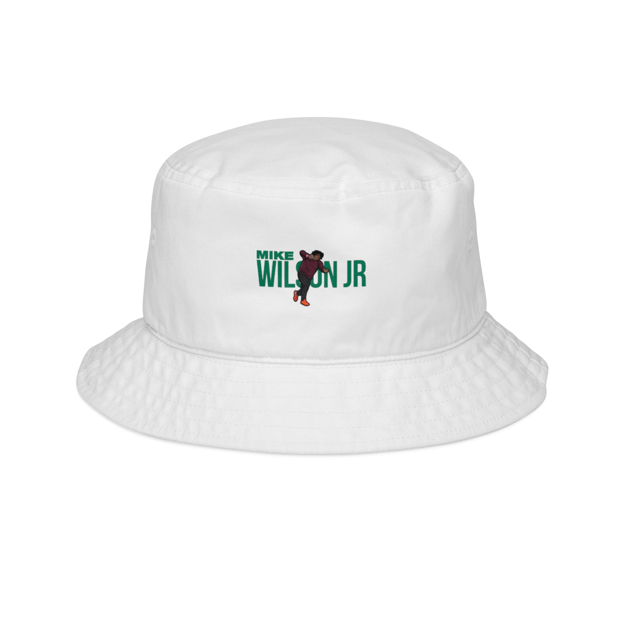 Bucket Hat — character_player_name in White