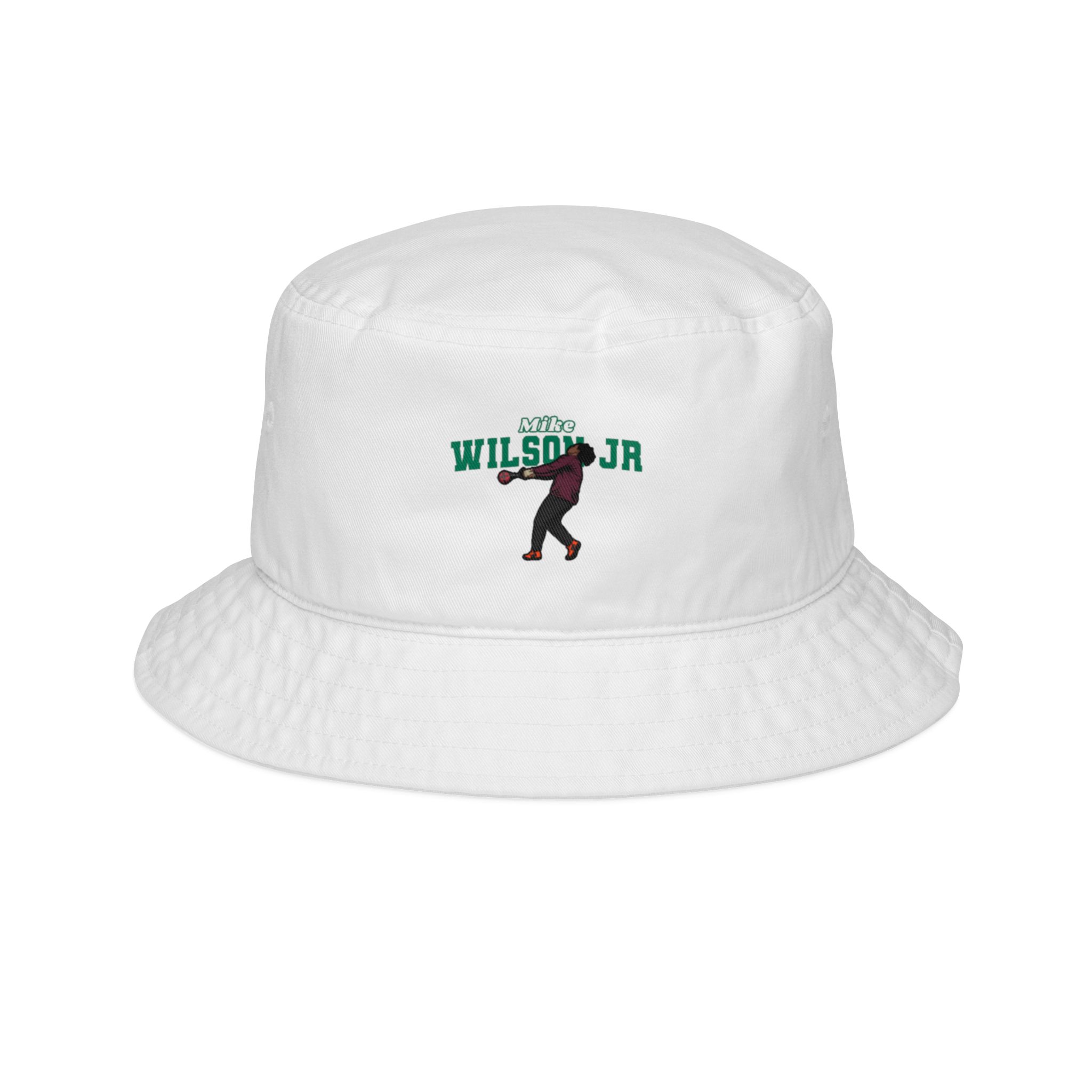 Bucket Hat — character_name_arch in White