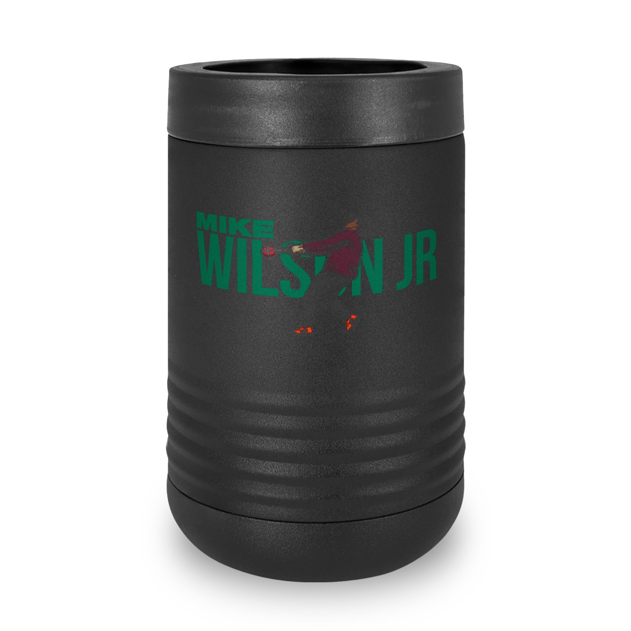 Stainless Can Cooler — character_player_name in Black