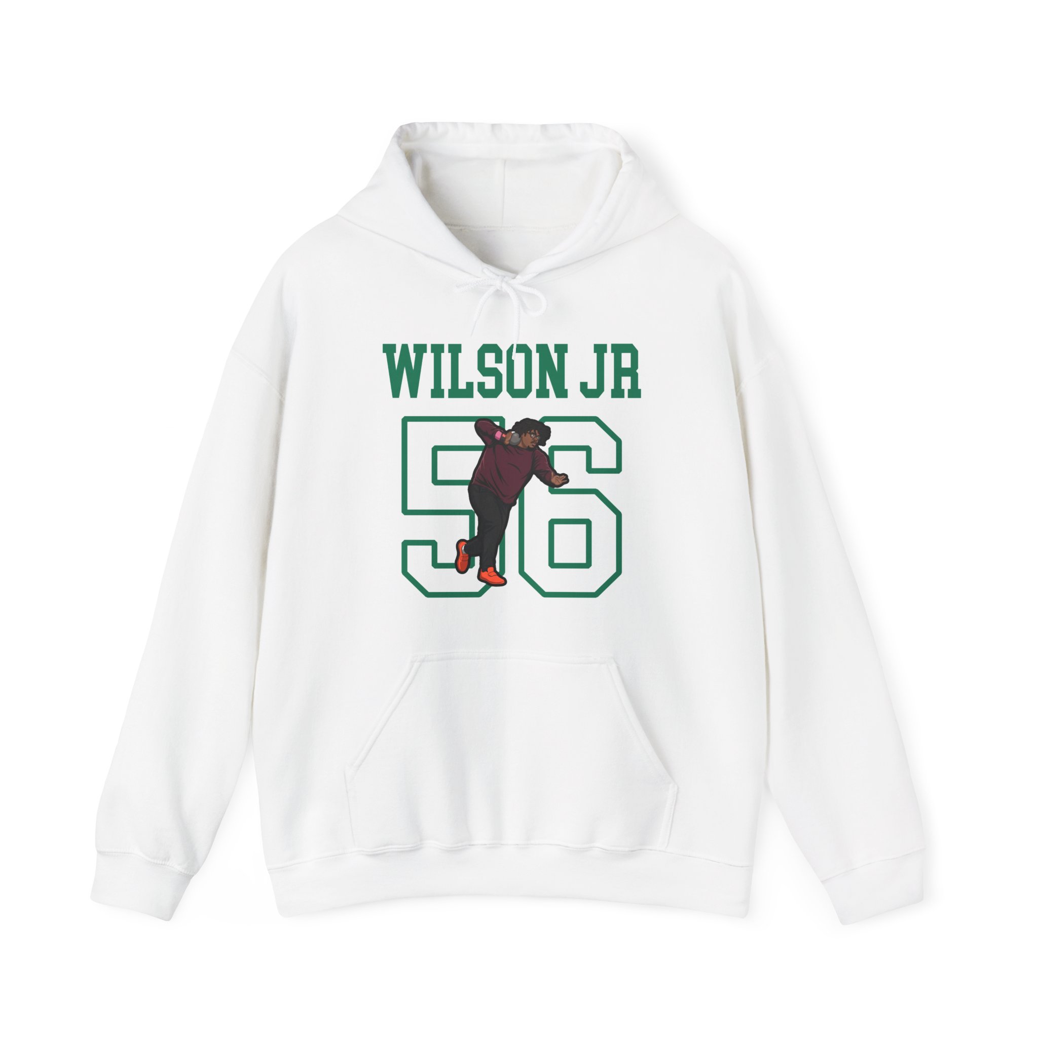 Hoodie — character_shirsey in White