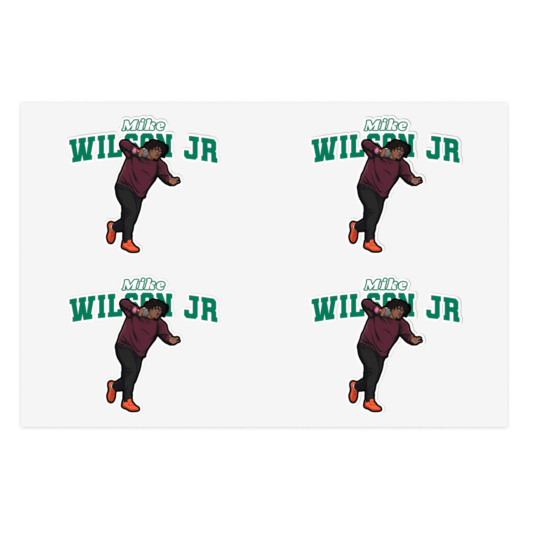 Sticker Sheet — character_name_arch in Classic