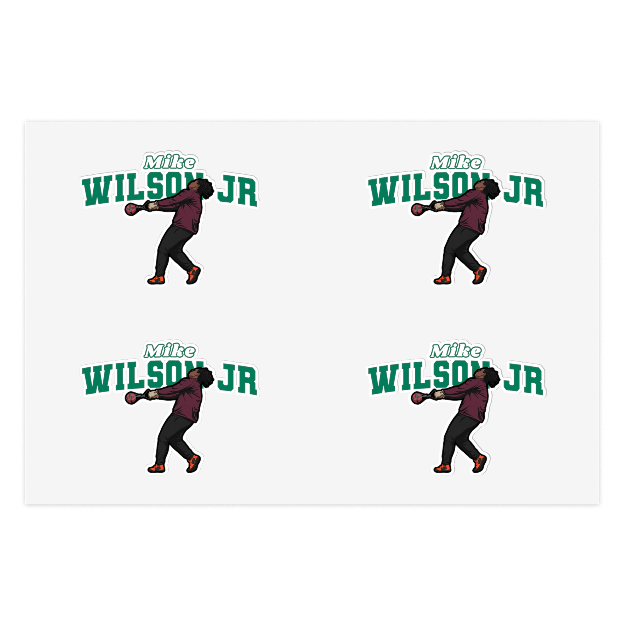 Sticker Sheet — character_name_arch in Classic