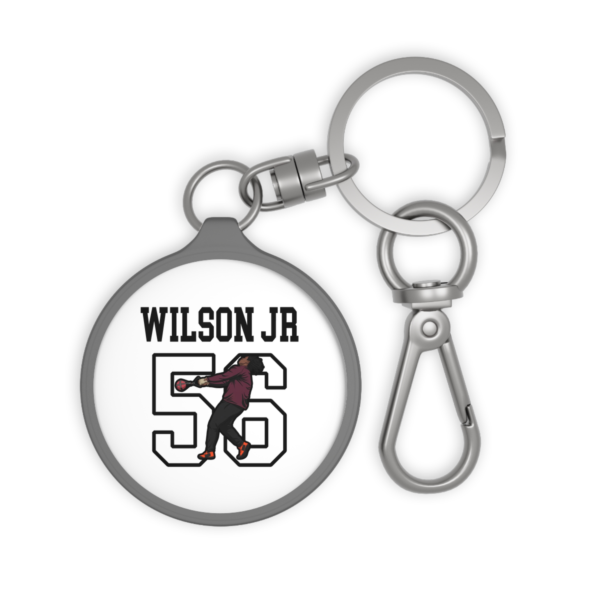 Keychain — character_shirsey in Grey