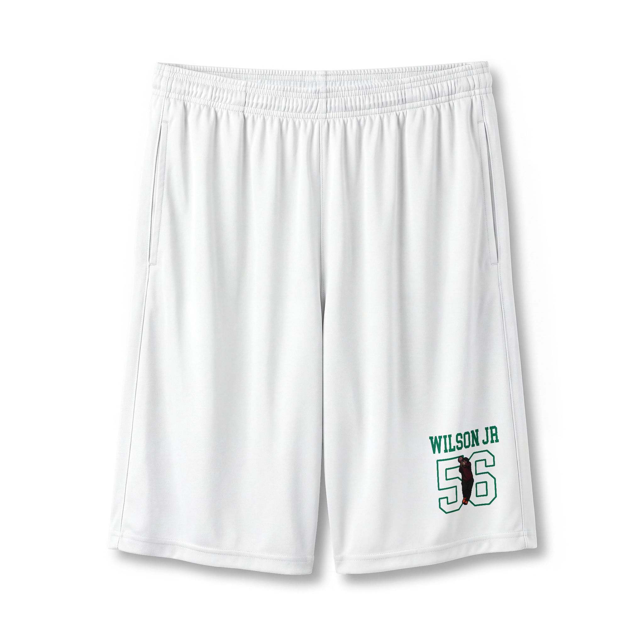 Shorts — character_shirsey in White