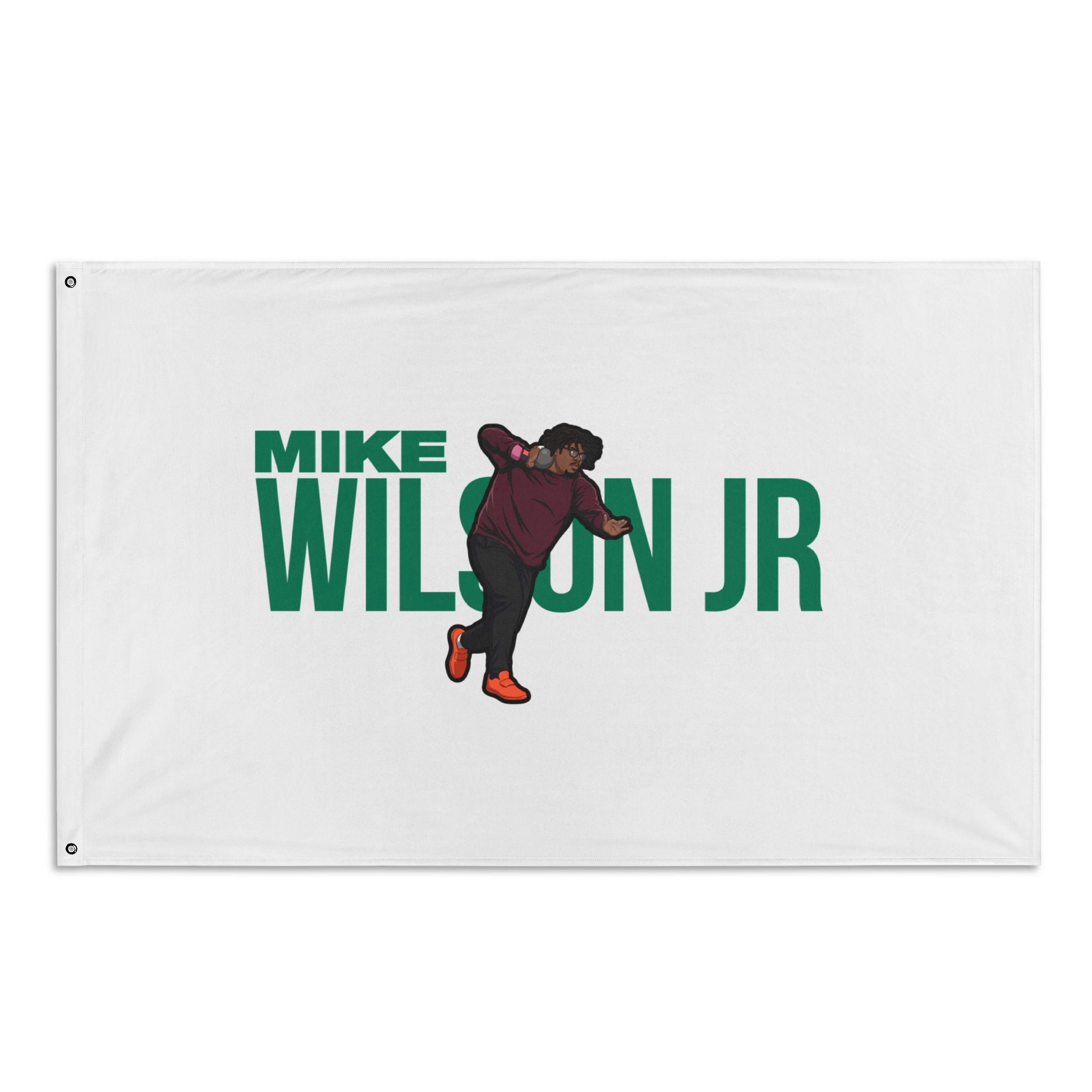 Flag (35 × 56 in) — character_player_name in Classic