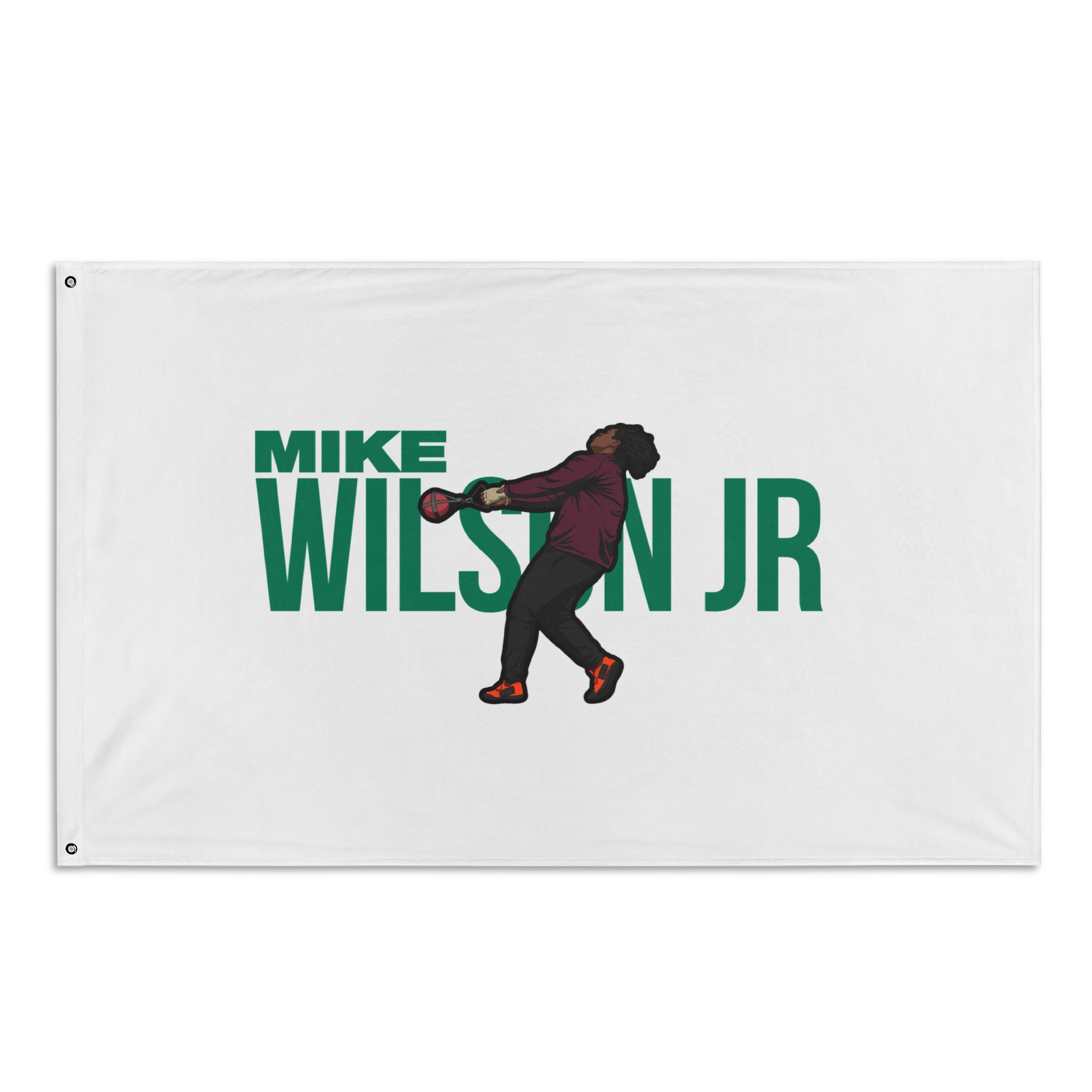Flag (35 × 56 in) — character_player_name in Classic