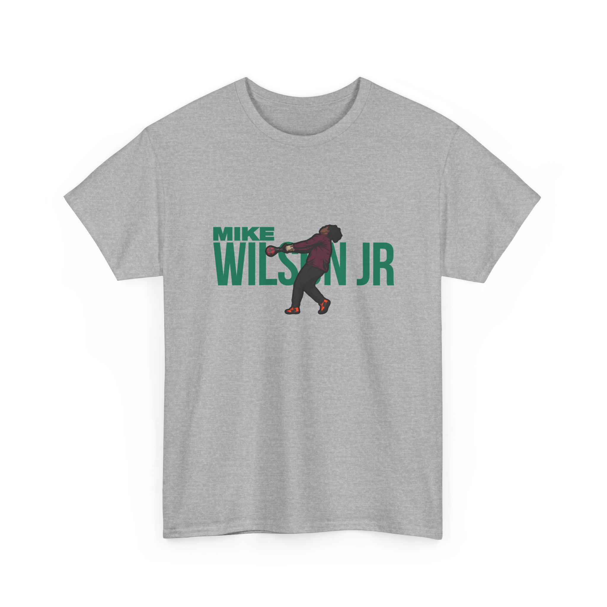 Tee — character_player_name in Grey