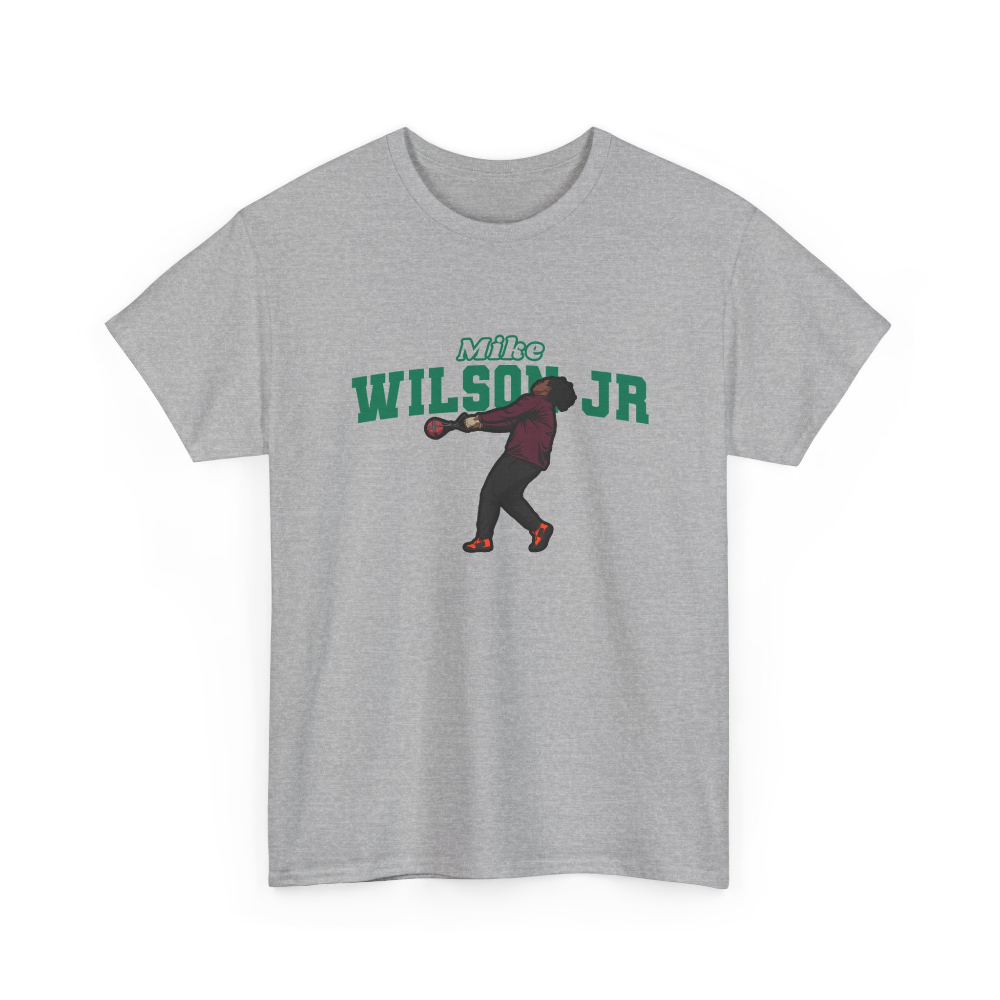 Tee — character_name_arch in Grey