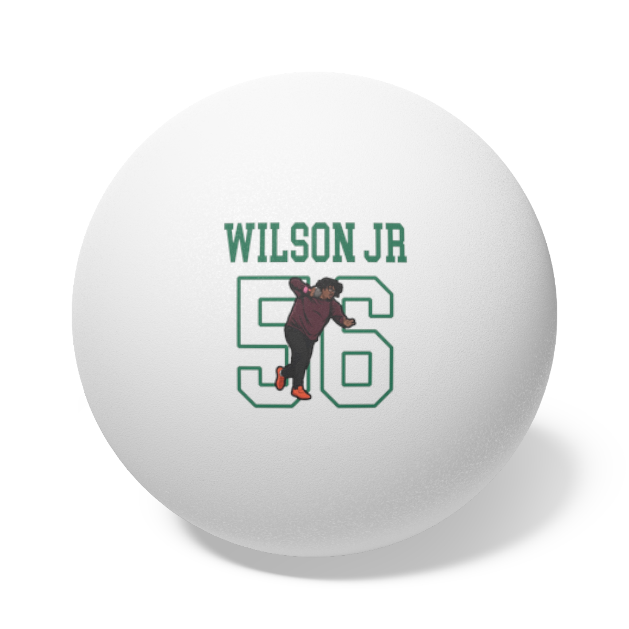 Ping Pong Balls, 6 pcs — character_shirsey in White